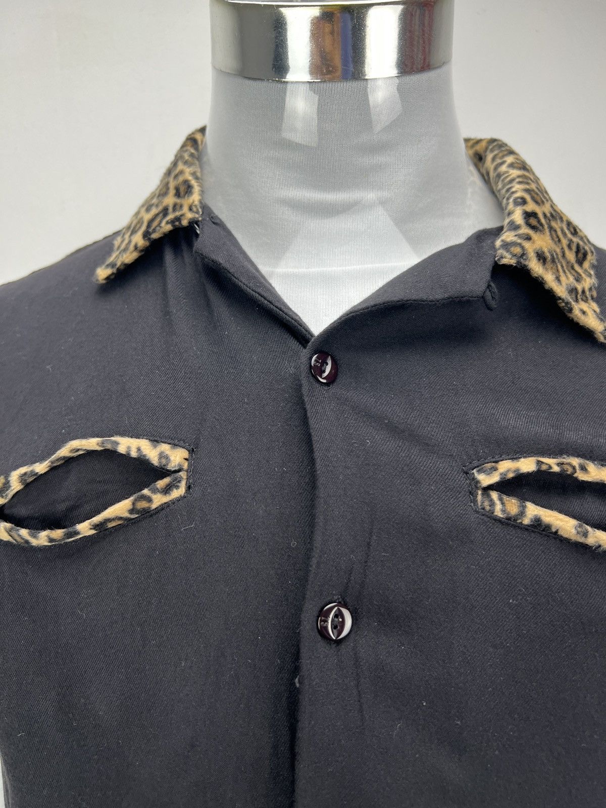 Hamilton Shirts Vanson Cottons Rayon Motorcycles Club Cats eyes Button Shirt Size US M / EU 48-50 / 2 - 10 Thumbnail