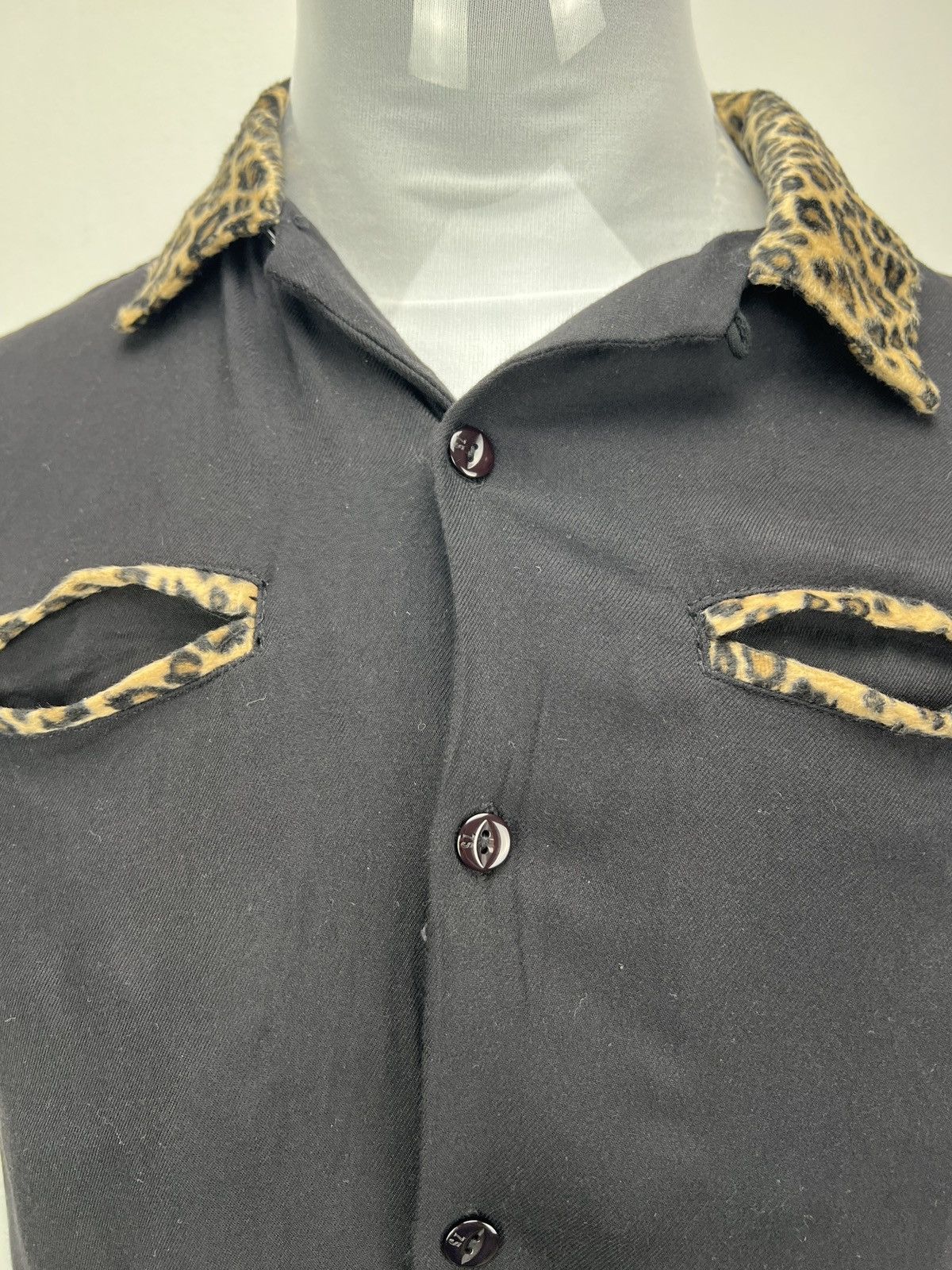 Hamilton Shirts Vanson Cottons Rayon Motorcycles Club Cats eyes Button Shirt Size US M / EU 48-50 / 2 - 14 Thumbnail