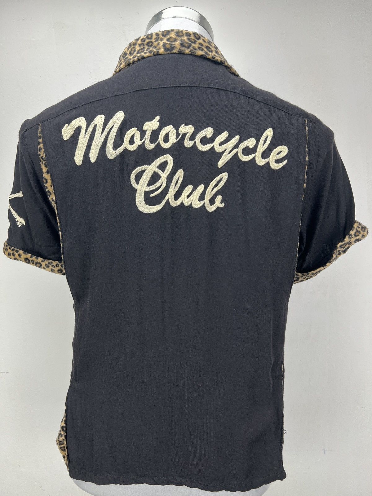 Hamilton Shirts Vanson Cottons Rayon Motorcycles Club Cats eyes Button Shirt Size US M / EU 48-50 / 2 - 2 Thumbnail