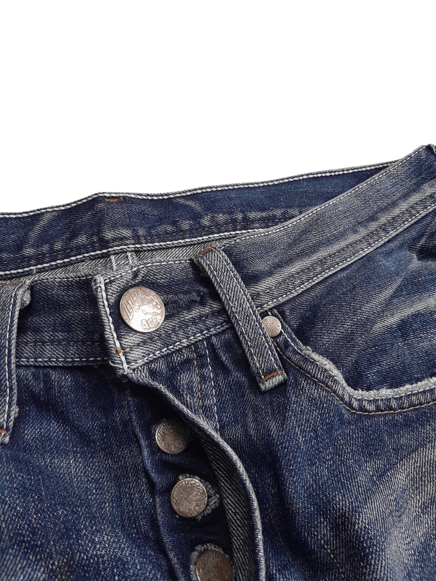 Levi's Levis 805 Selvedge Denim (E495) Size US 30 / EU 46 - 9 Thumbnail