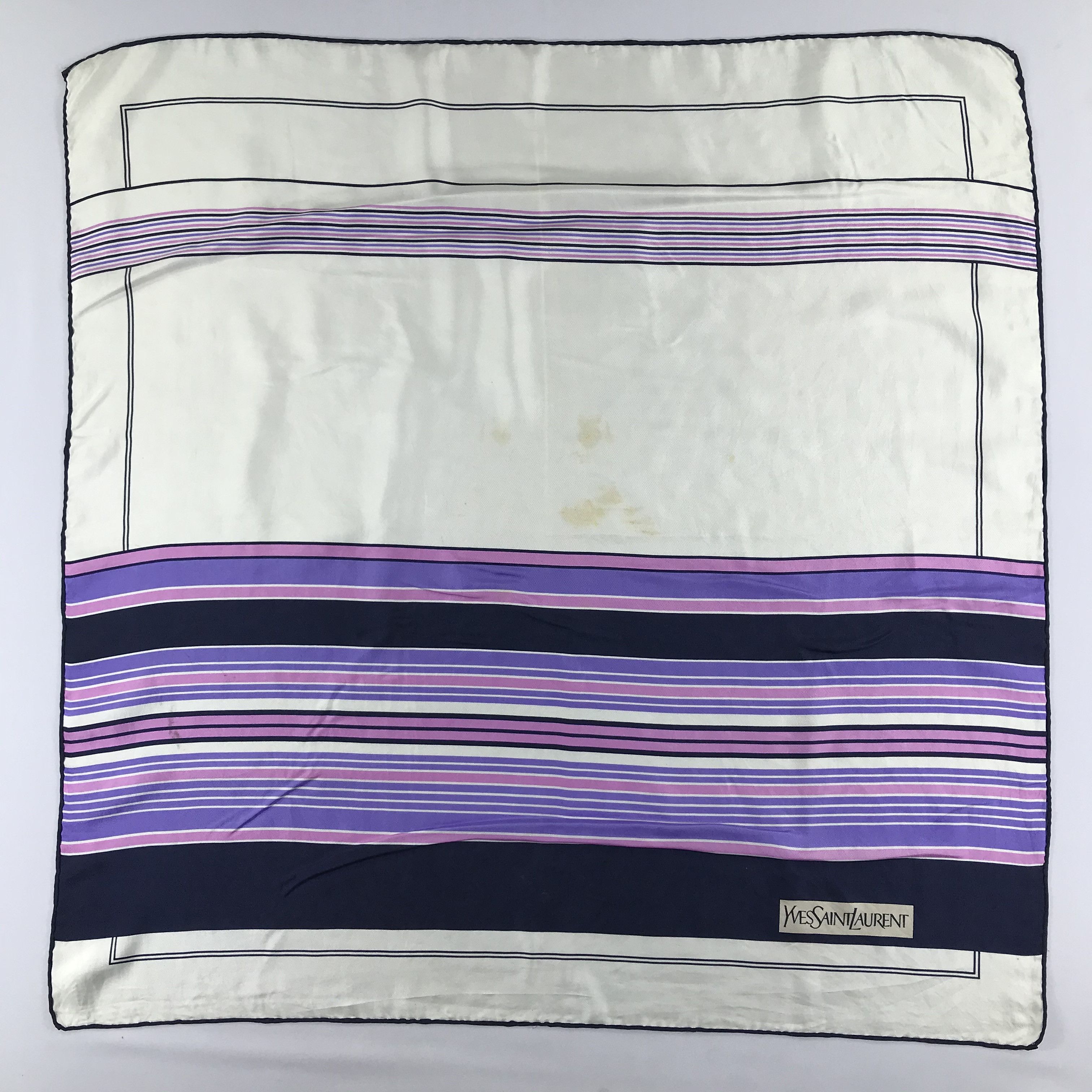 Vintage × Yves Saint Laurent Vintage Yves Saint Laurent Silk Scarf Size ONE SIZE - 2 Thumbnail