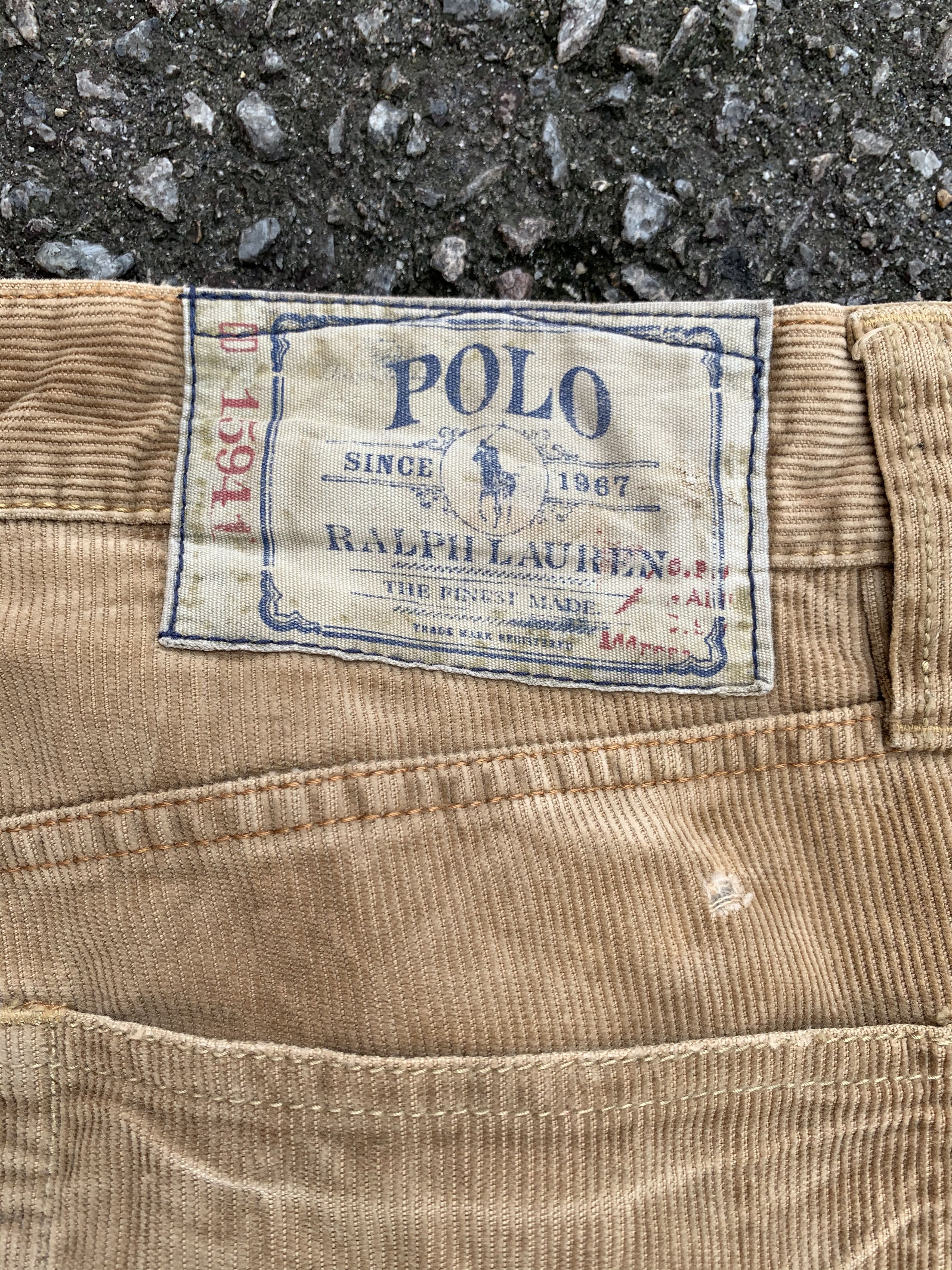 Polo Ralph Lauren 🔥Polo Ralph Lauren Corduroy Pants Size US 37 - 8 Thumbnail