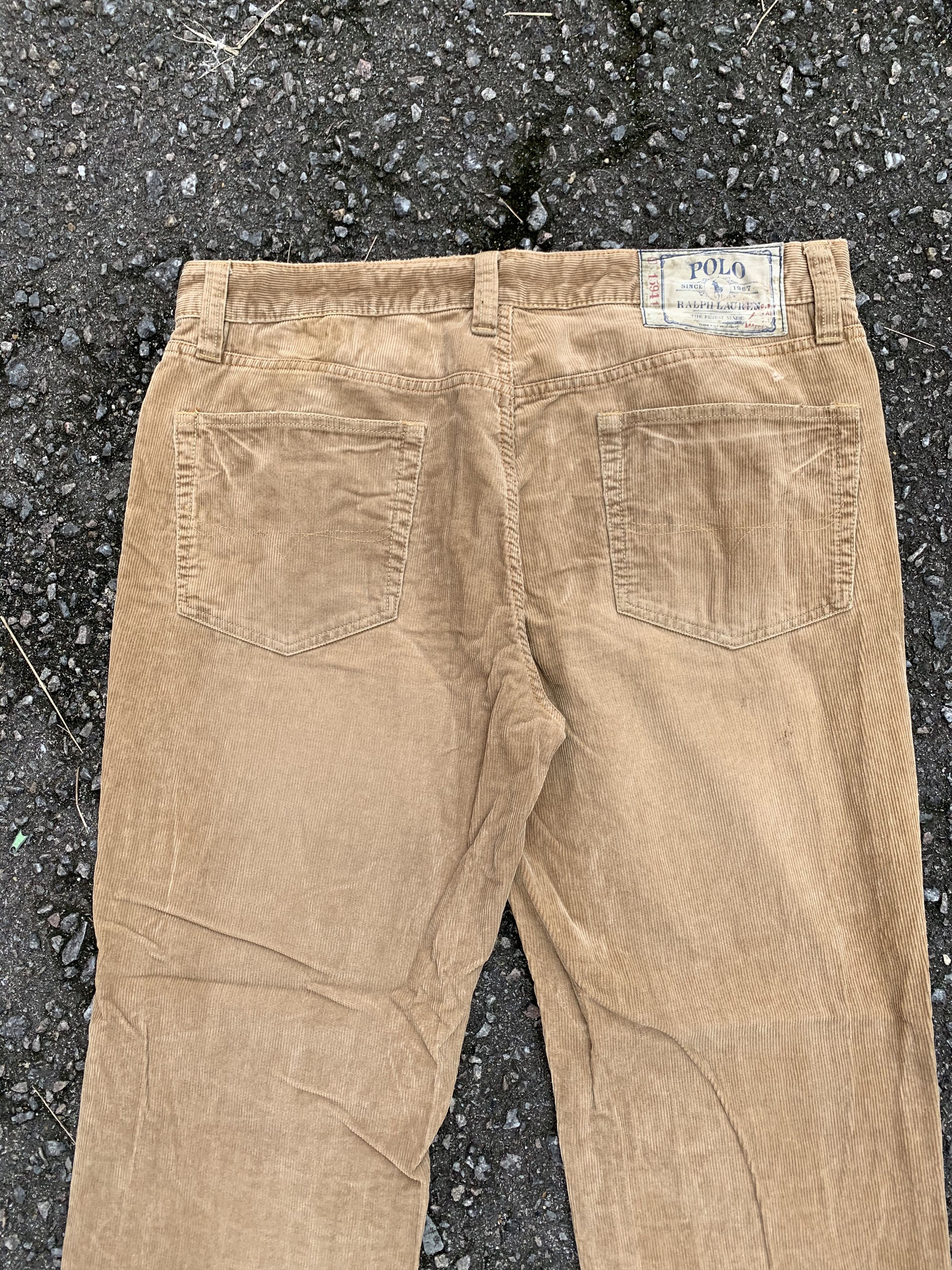 Polo Ralph Lauren 🔥Polo Ralph Lauren Corduroy Pants Size US 37 - 4 Thumbnail
