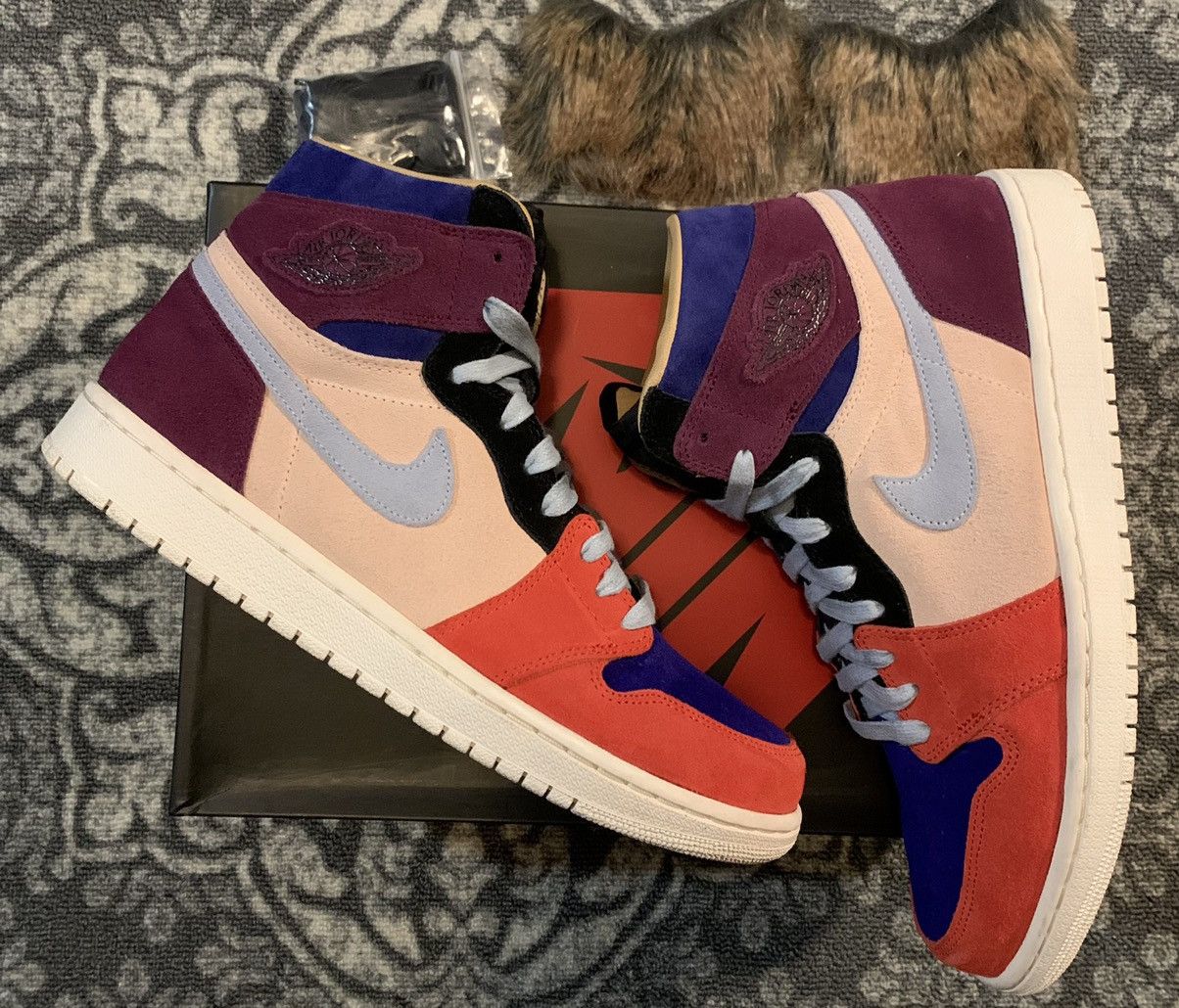 Jordan Brand Nike Jordan 1 court lux sz 9.5 in mens/11 in womens Size US 9.5 / EU 42-43 - 1 Thumbnail