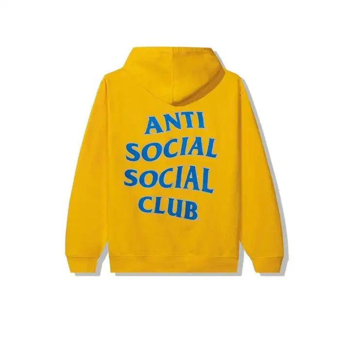Anti social social club Crush gold hoodie