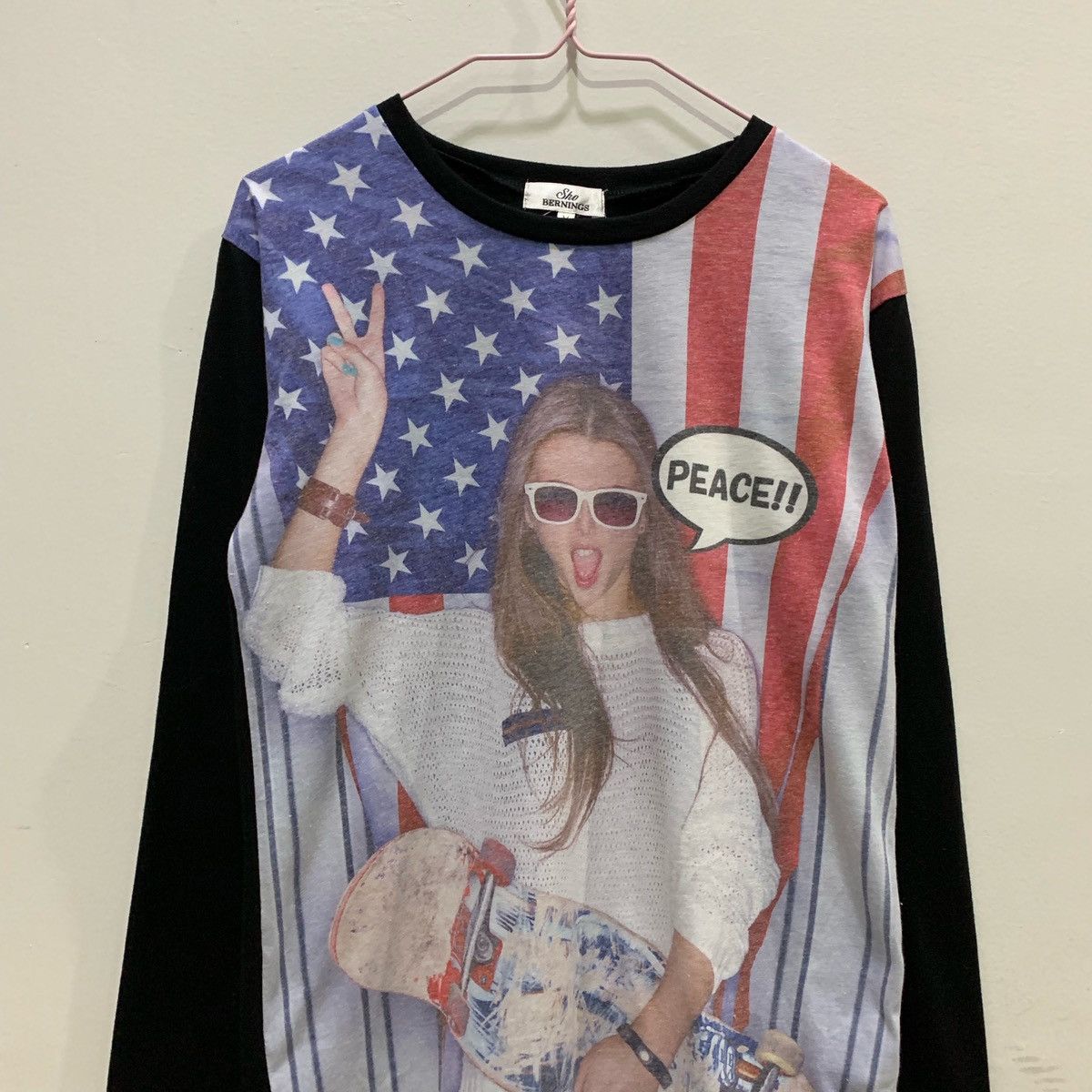 Designer × Japanese Brand × Vintage SHO BERNINGS Long Sleeve T-Shirts Size M Fits S Size US S / EU 44-46 / 1 - 2 Thumbnail