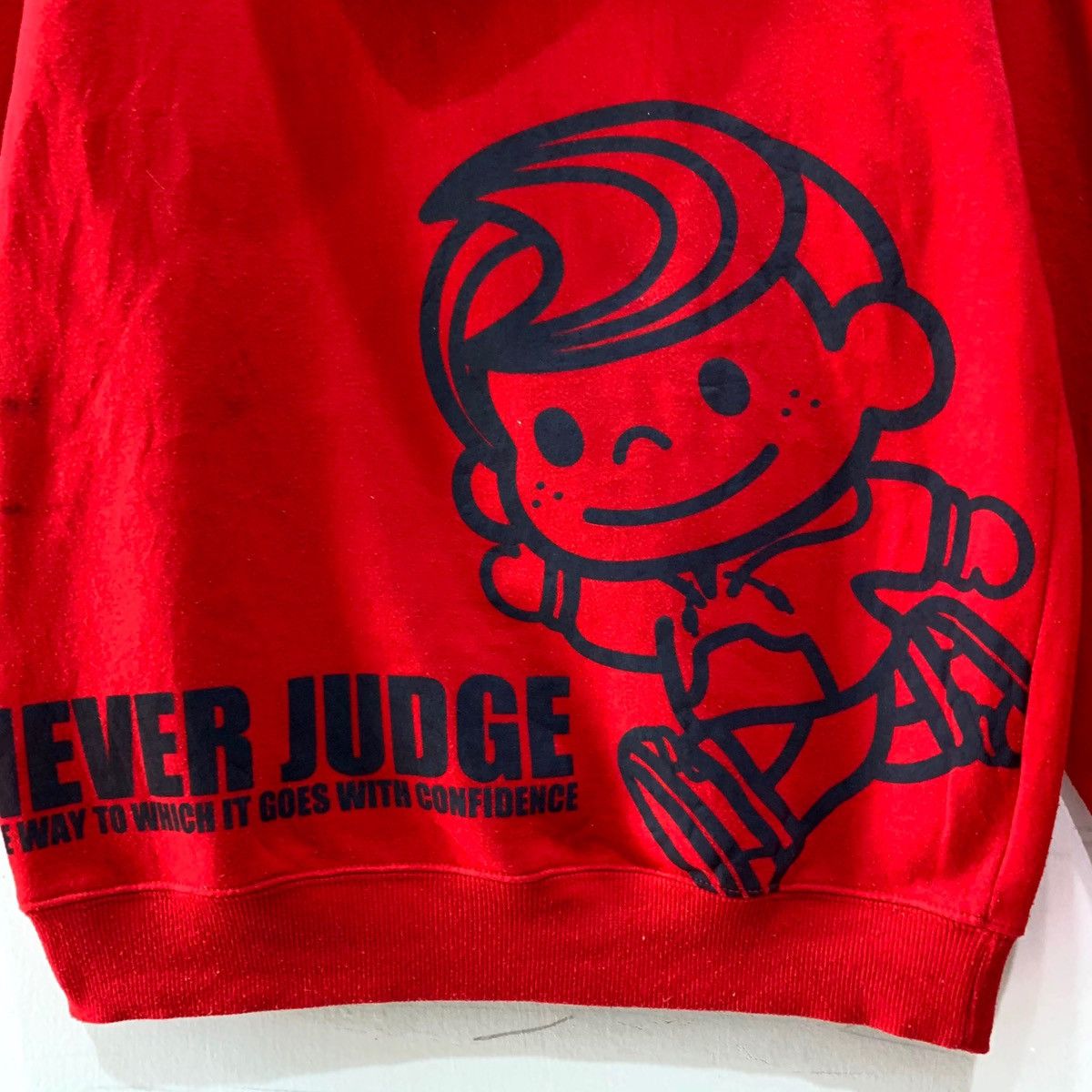 Japanese Brand × Vintage MESSAGE BOARD Hoodie Size L Size US L / EU 52-54 / 3 - 6 Thumbnail