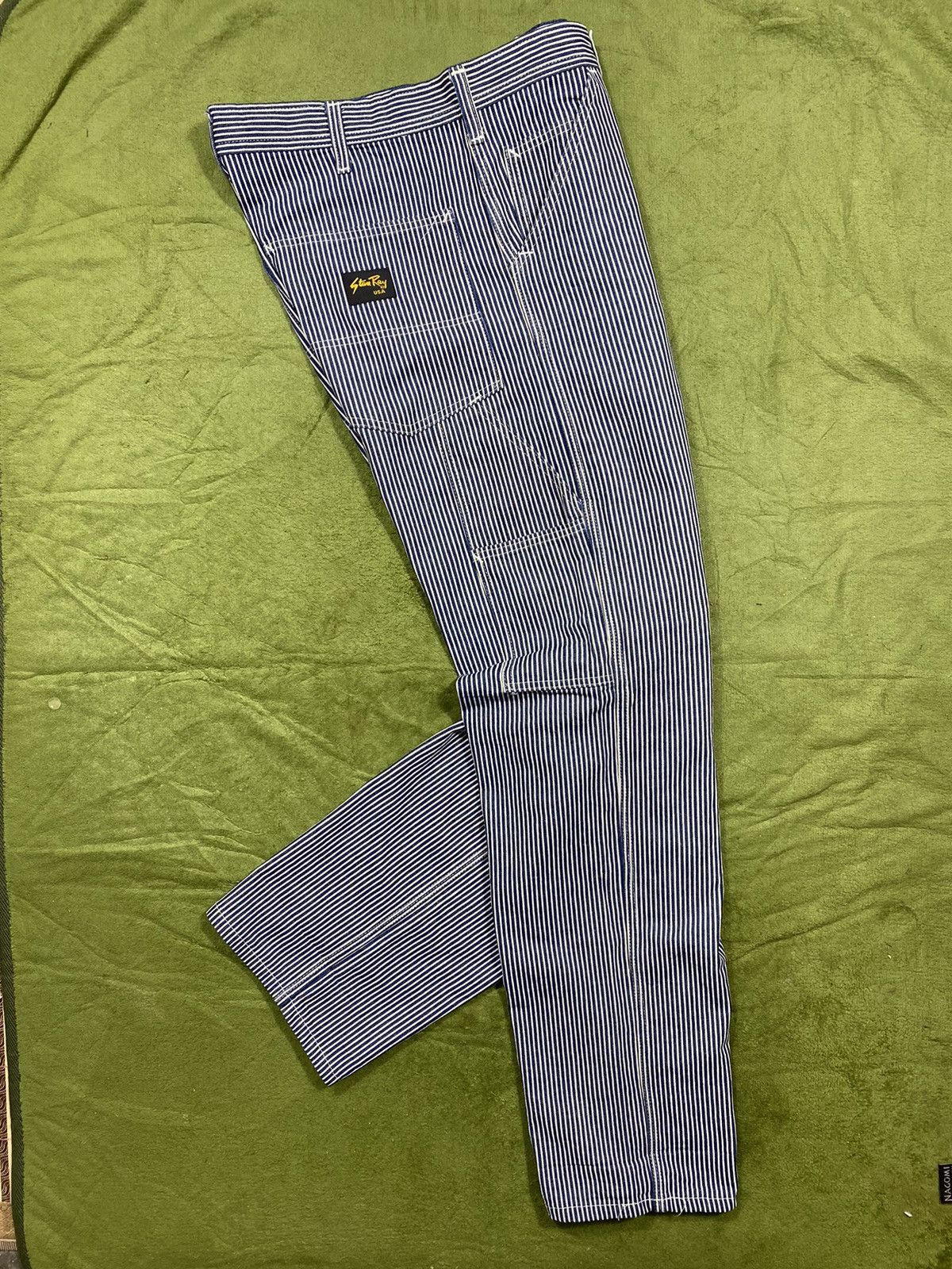 Stan Ray Vintage Hikory Railroad Carpenter Pant By Stan Ray Size US 37 - 7 Thumbnail