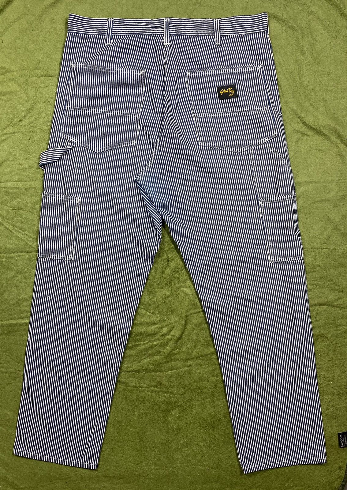 Stan Ray Vintage Hikory Railroad Carpenter Pant By Stan Ray Size US 37 - 2 Thumbnail