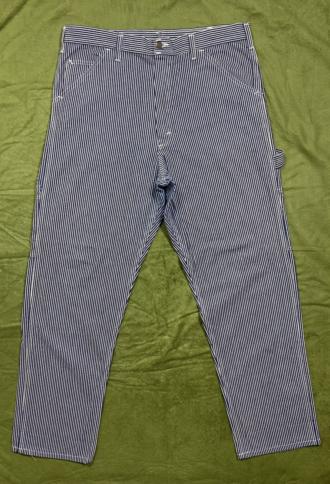 Stan Ray Vintage Hikory Railroad Carpenter Pant By Stan Ray Size US 37 - 1 Thumbnail