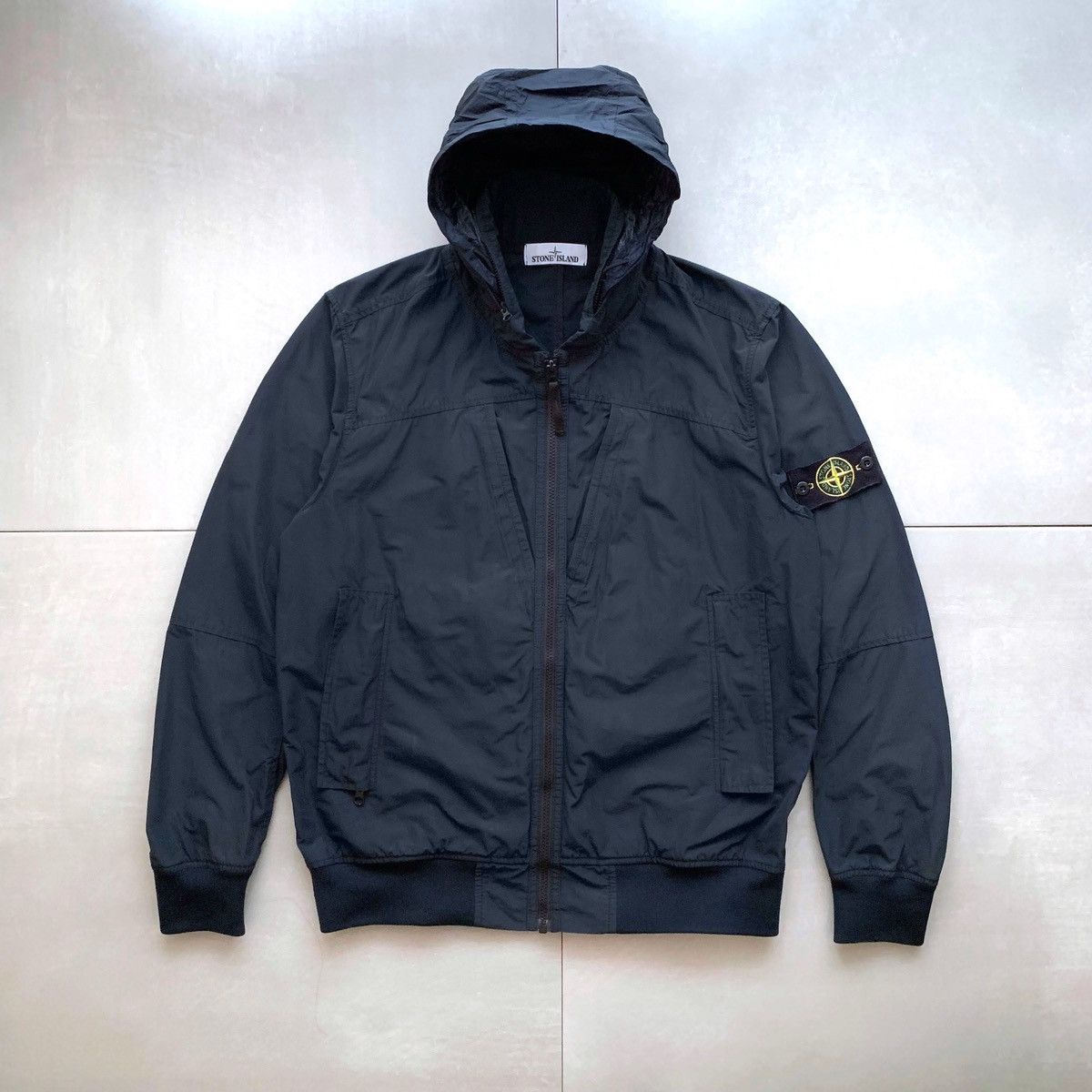Stone Island Stone Island Micro Reps Bomber Jacket With Hoodie 