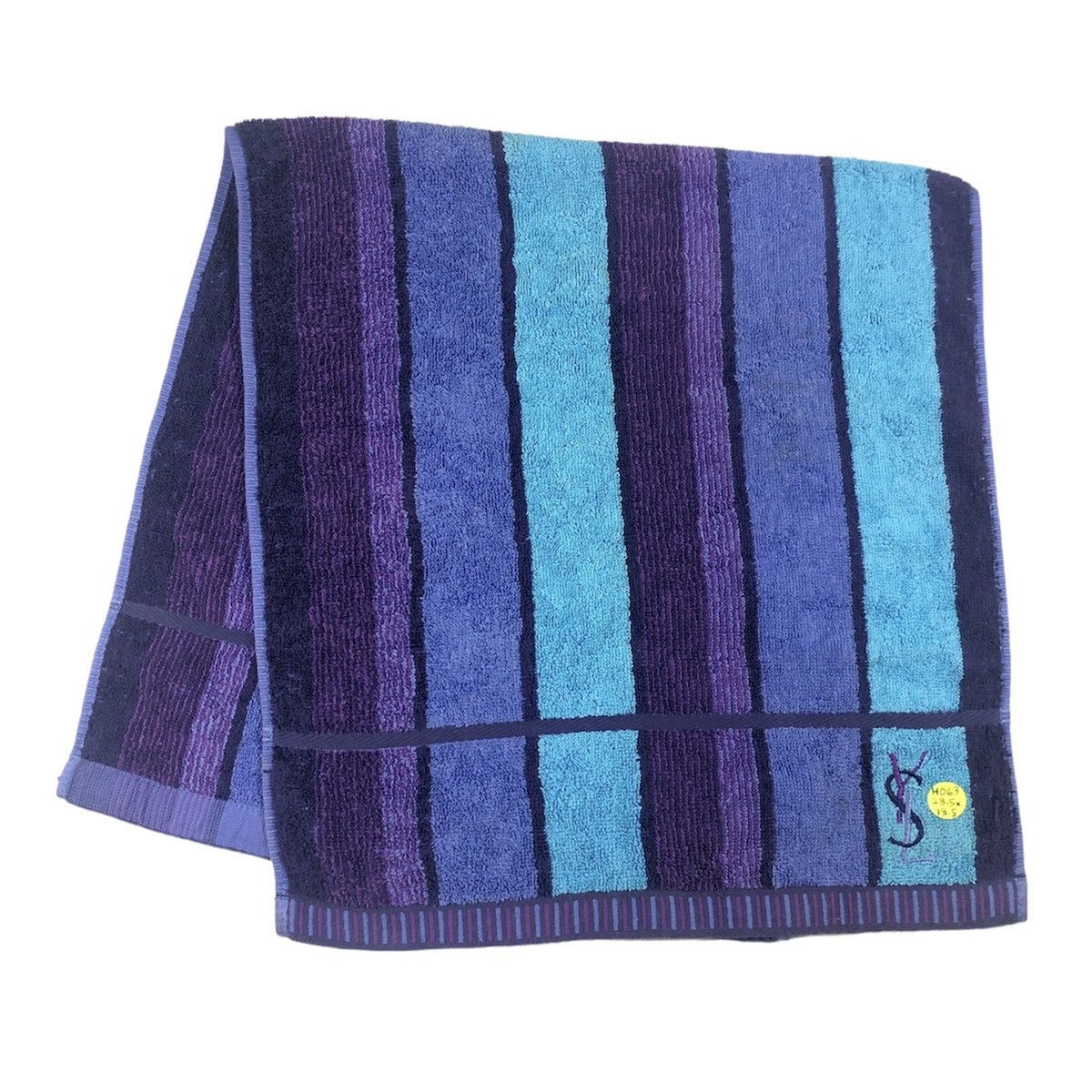 Yves Saint Laurent YSL Yves Saint Laurent Designer Stripe Small Towel Size ONE SIZE - 1 Thumbnail