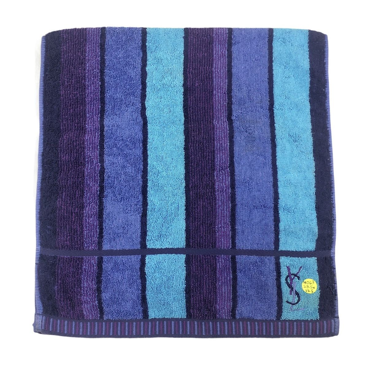 Yves Saint Laurent YSL Yves Saint Laurent Designer Stripe Small Towel Size ONE SIZE - 3 Thumbnail