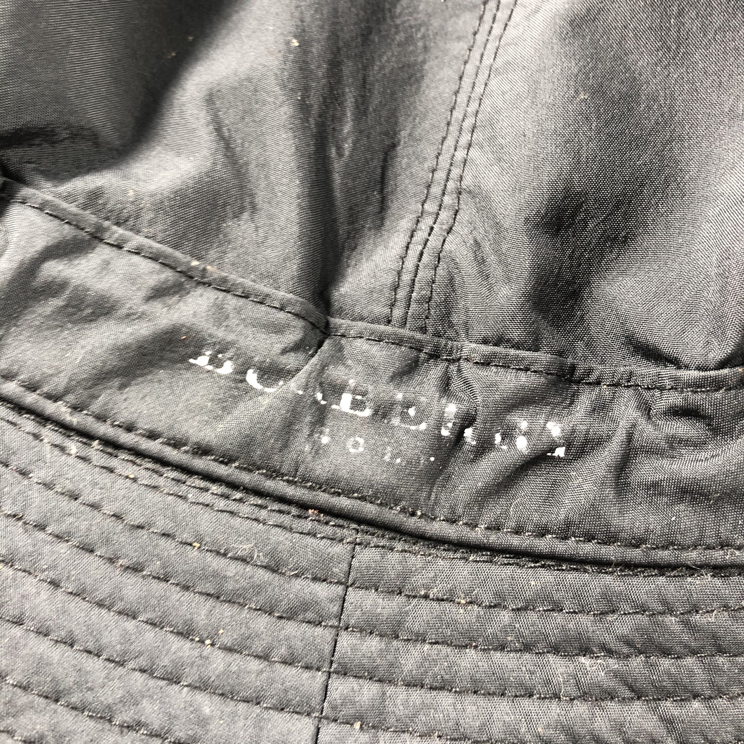 Burberry × Vintage Burberry Golf Black Bucket Hats -D683 Size ONE SIZE - 4 Thumbnail