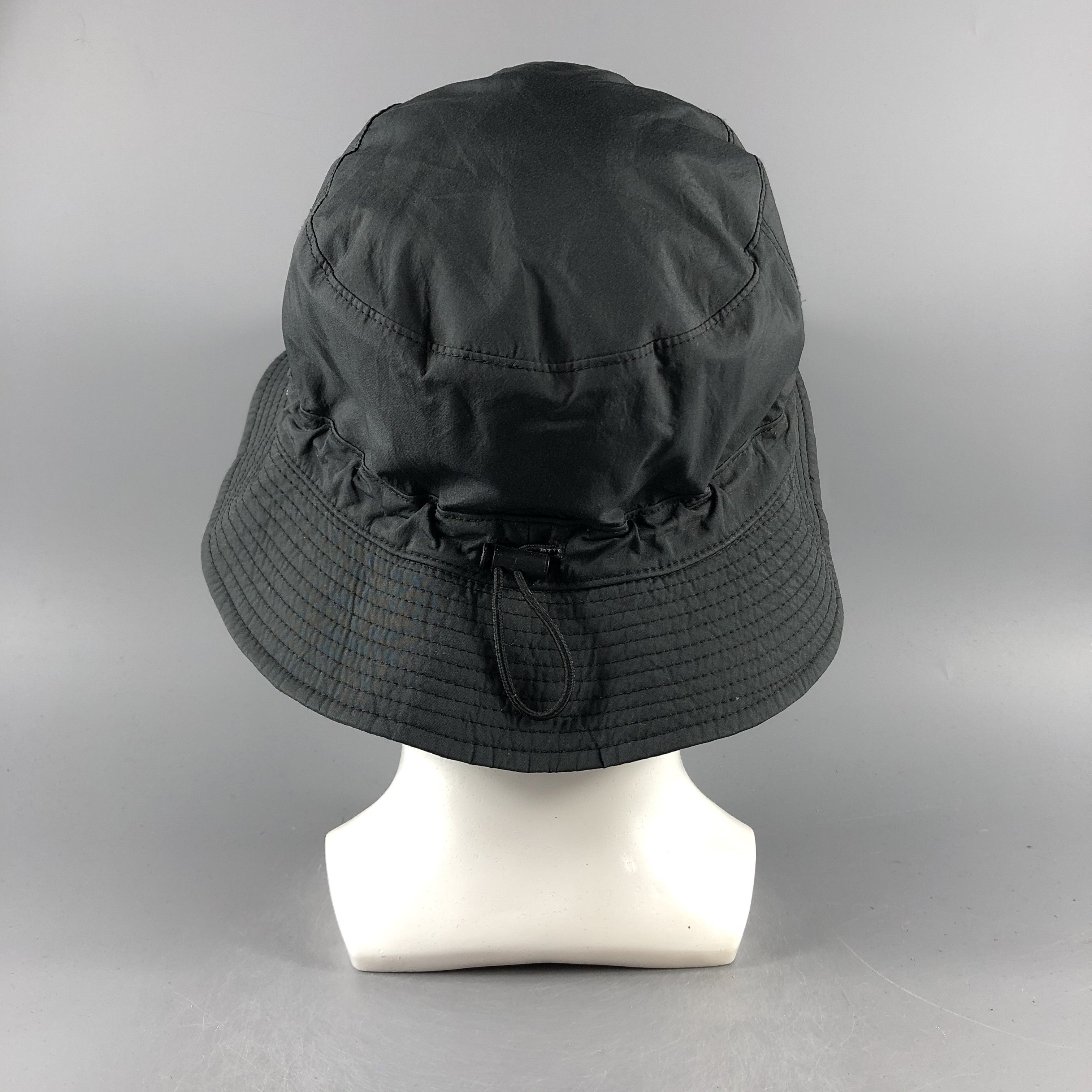 Burberry × Vintage Burberry Golf Black Bucket Hats -D683 Size ONE SIZE - 3 Thumbnail