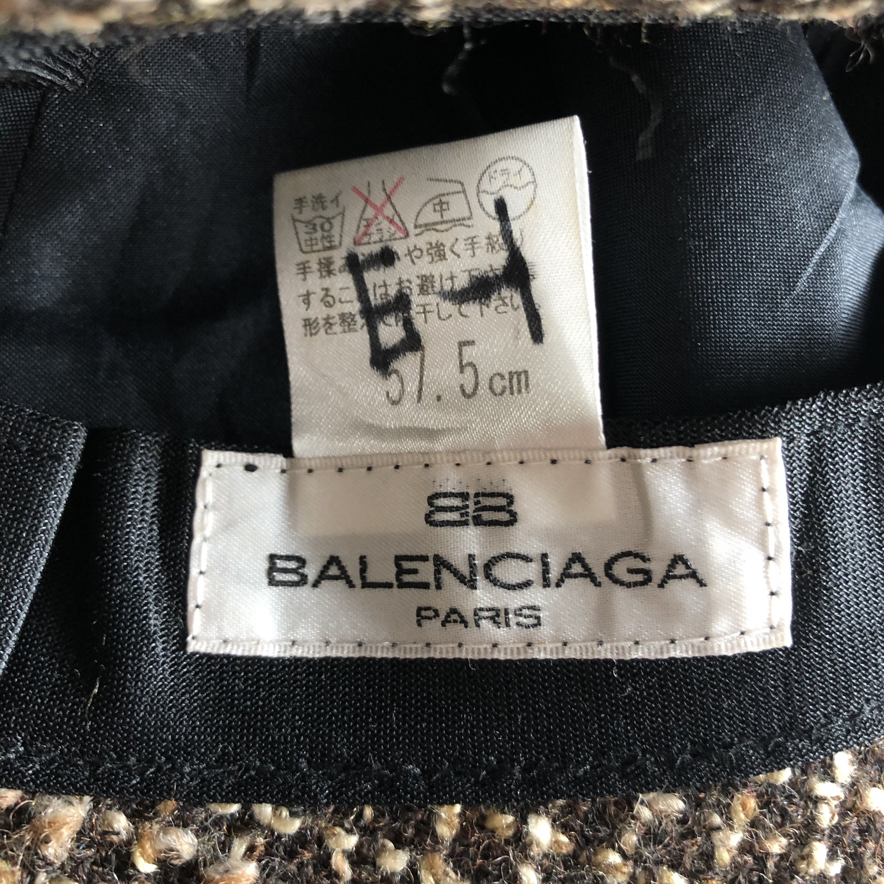 Balenciaga × Vintage Womens Balenciaga Brown Hats -D692 Size ONE SIZE - 6 Thumbnail