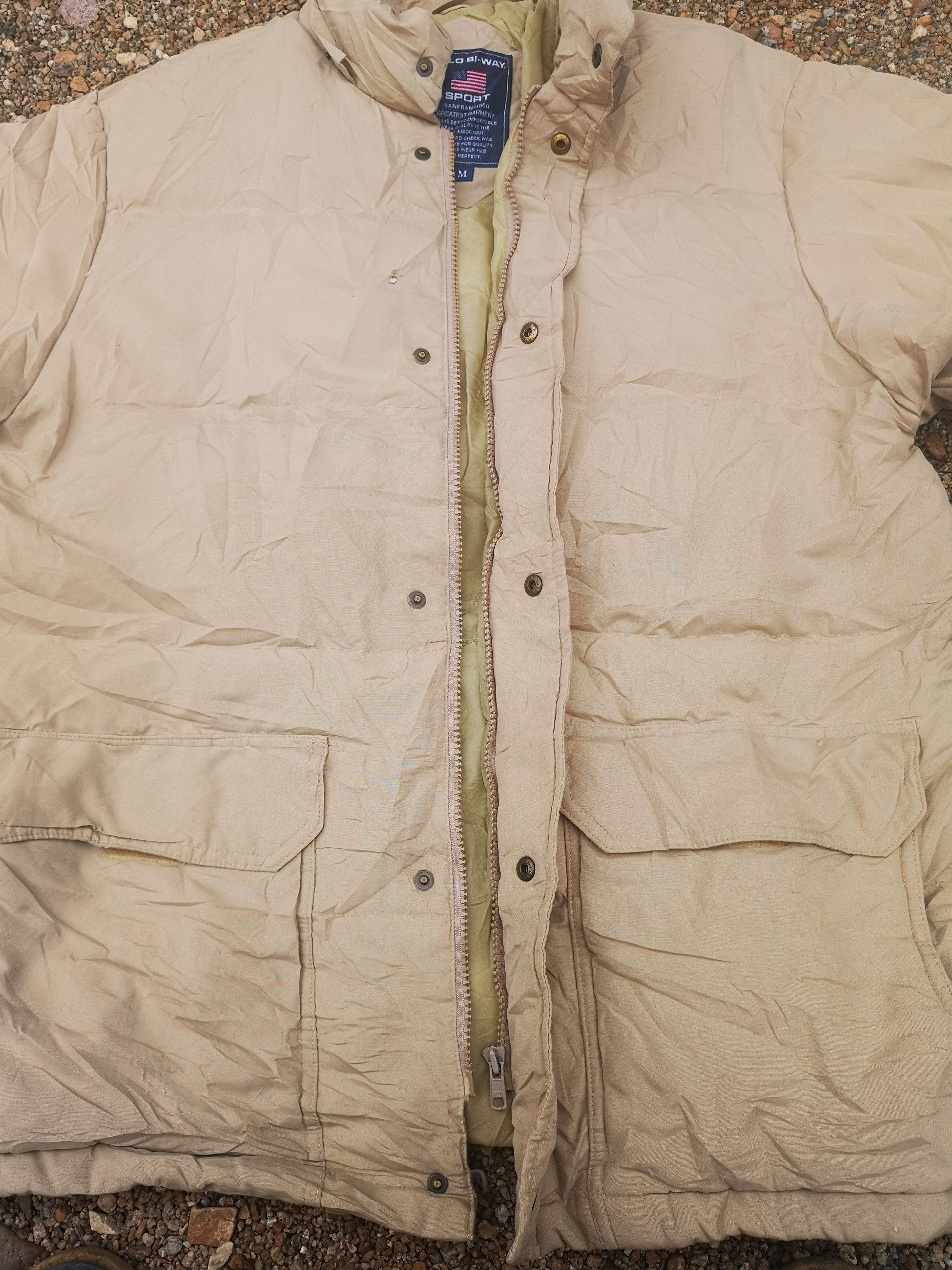 Japanese Brand Vintage Polo Bi-way quilted jacket Size US M / EU 48-50 / 2 - 7 Thumbnail