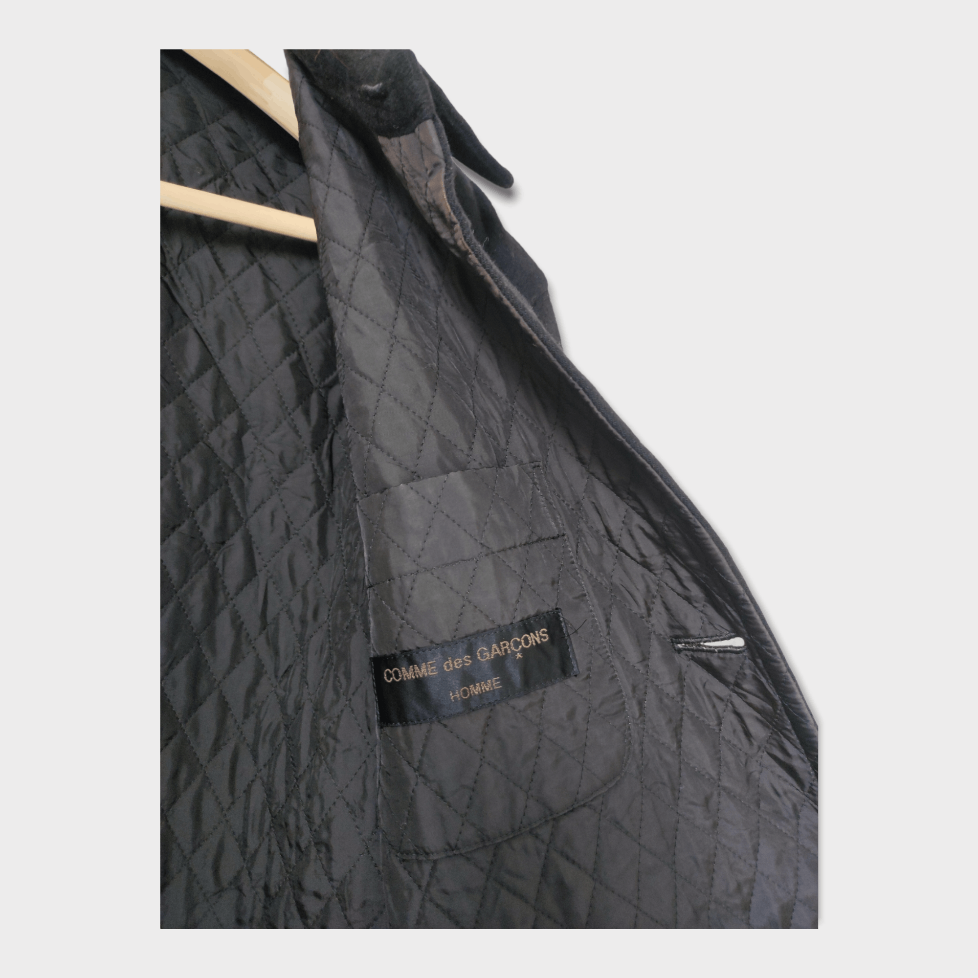 Comme des Garcons Comme des Garcons Wool Long Jacket Quilted Comme Des Japan Size US L / EU 52-54 / 3 - 10 Thumbnail