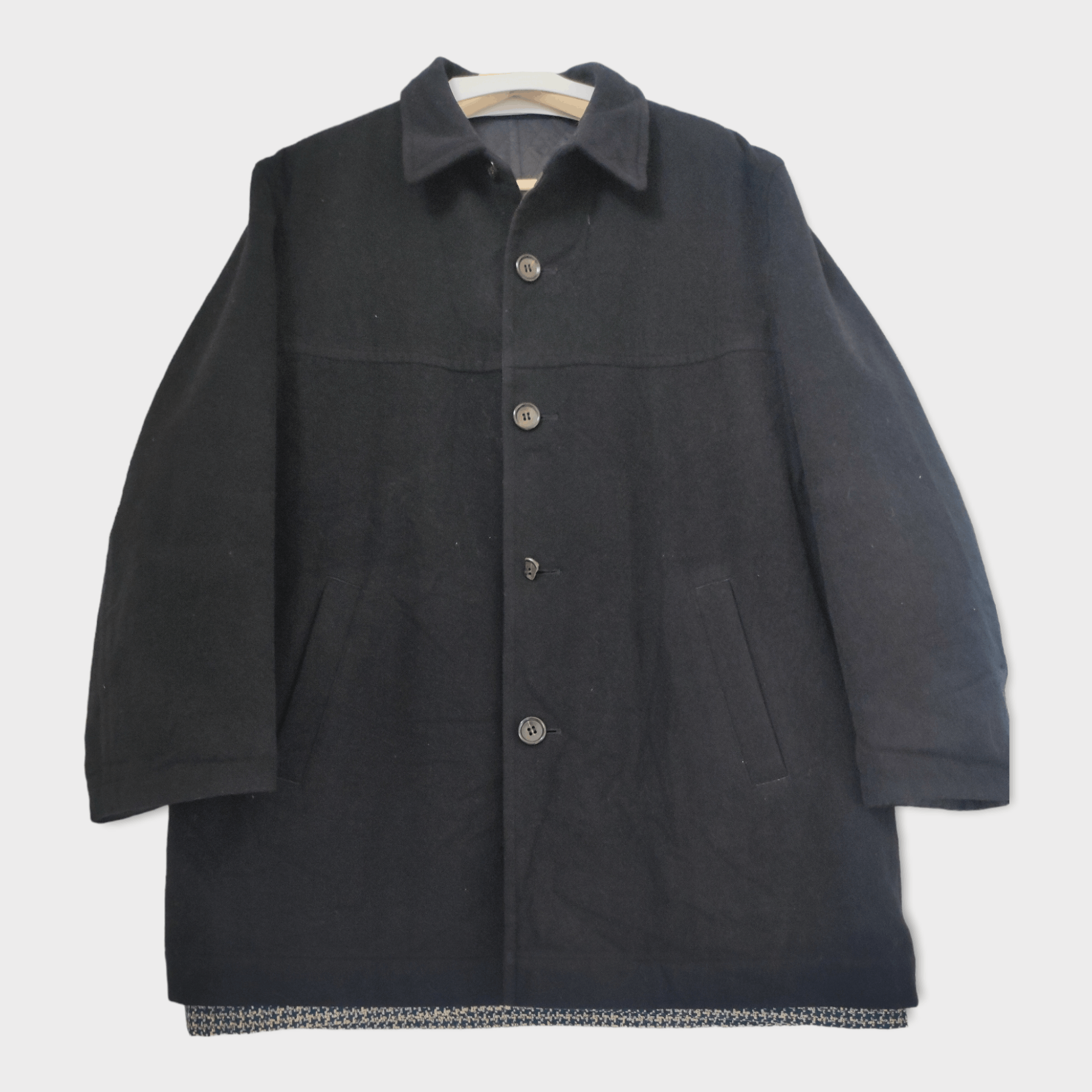 Comme des Garcons Comme des Garcons Wool Long Jacket Quilted Comme Des Japan Size US L / EU 52-54 / 3 - 11 Thumbnail