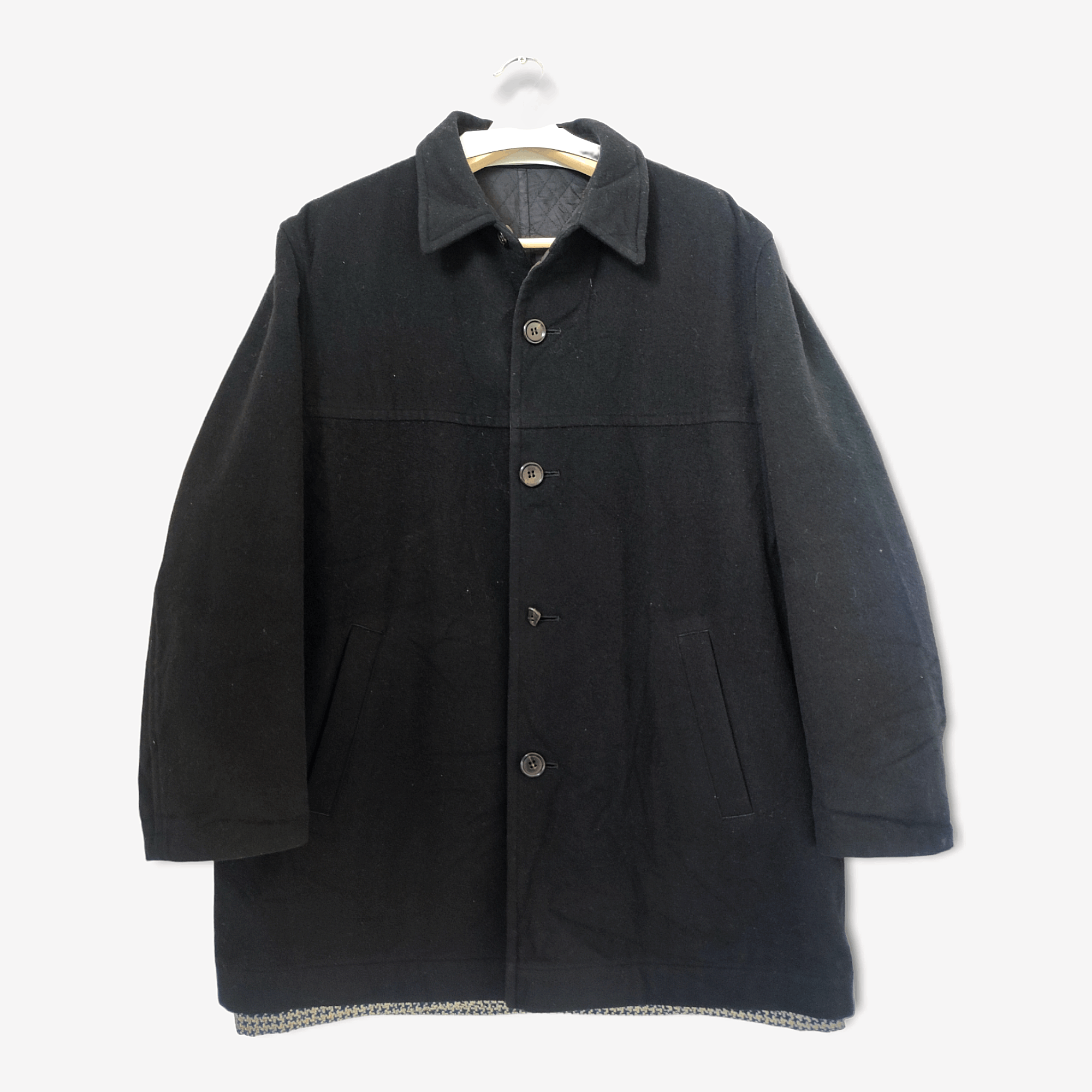 Comme des Garcons Comme des Garcons Wool Long Jacket Quilted Comme Des Japan Size US L / EU 52-54 / 3 - 2 Thumbnail