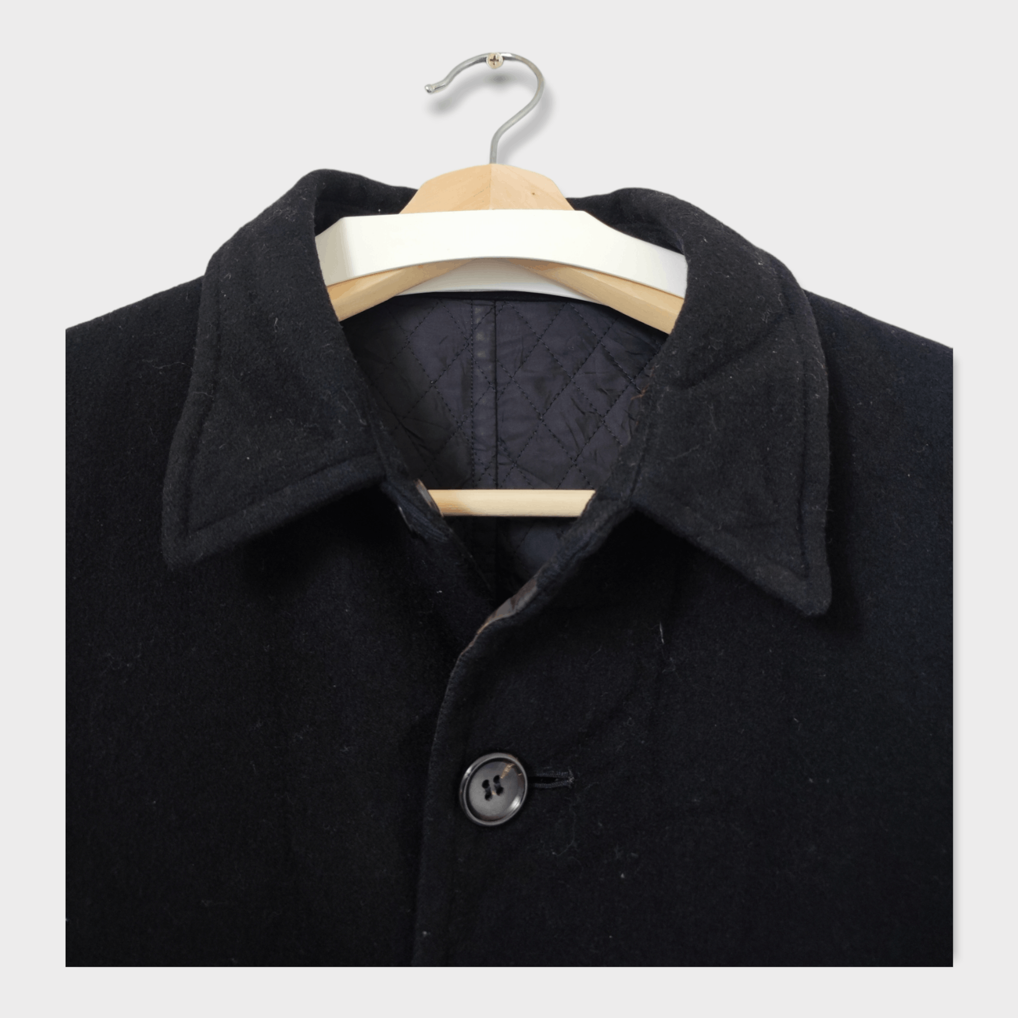 Comme des Garcons Comme des Garcons Wool Long Jacket Quilted Comme Des Japan Size US L / EU 52-54 / 3 - 6 Thumbnail