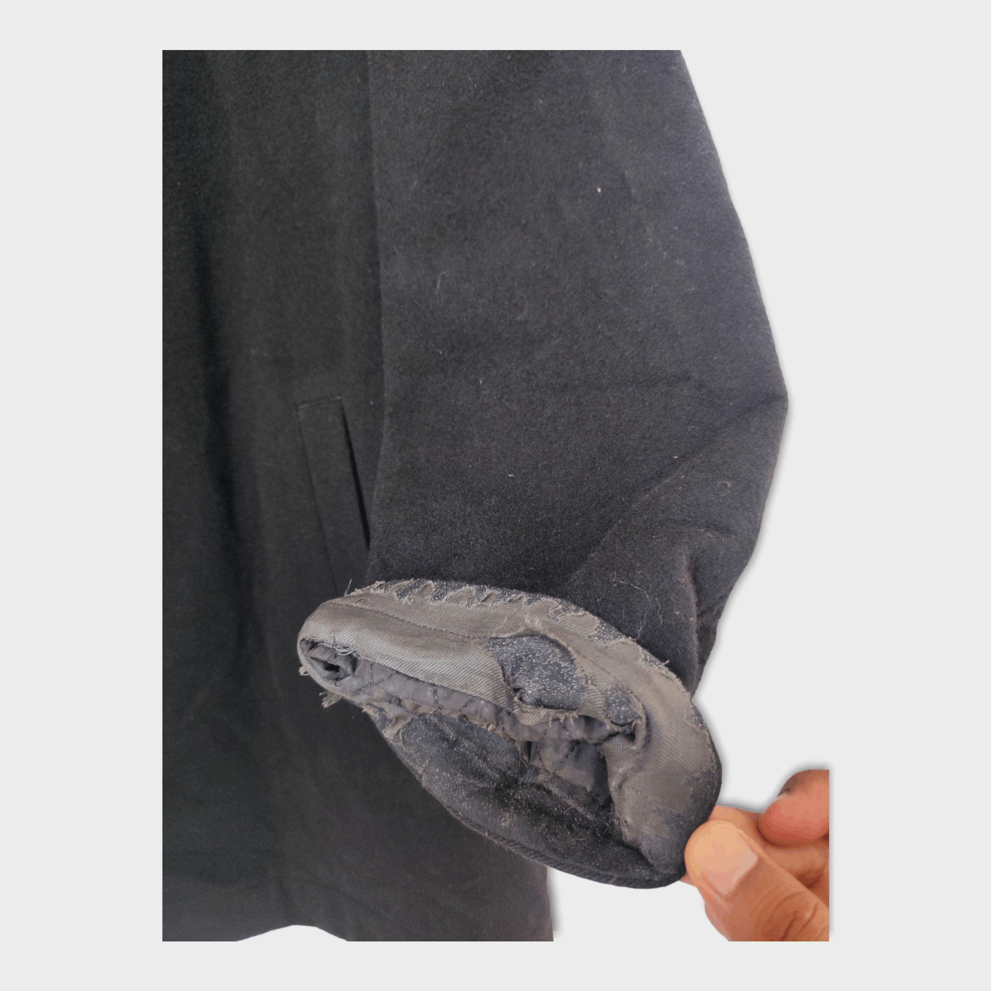 Comme des Garcons Comme des Garcons Wool Long Jacket Quilted Comme Des Japan Size US L / EU 52-54 / 3 - 14 Thumbnail