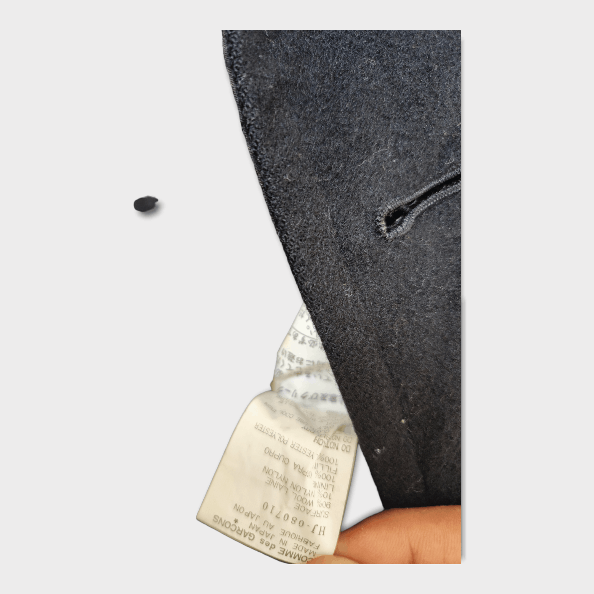 Comme des Garcons Comme des Garcons Wool Long Jacket Quilted Comme Des Japan Size US L / EU 52-54 / 3 - 9 Thumbnail
