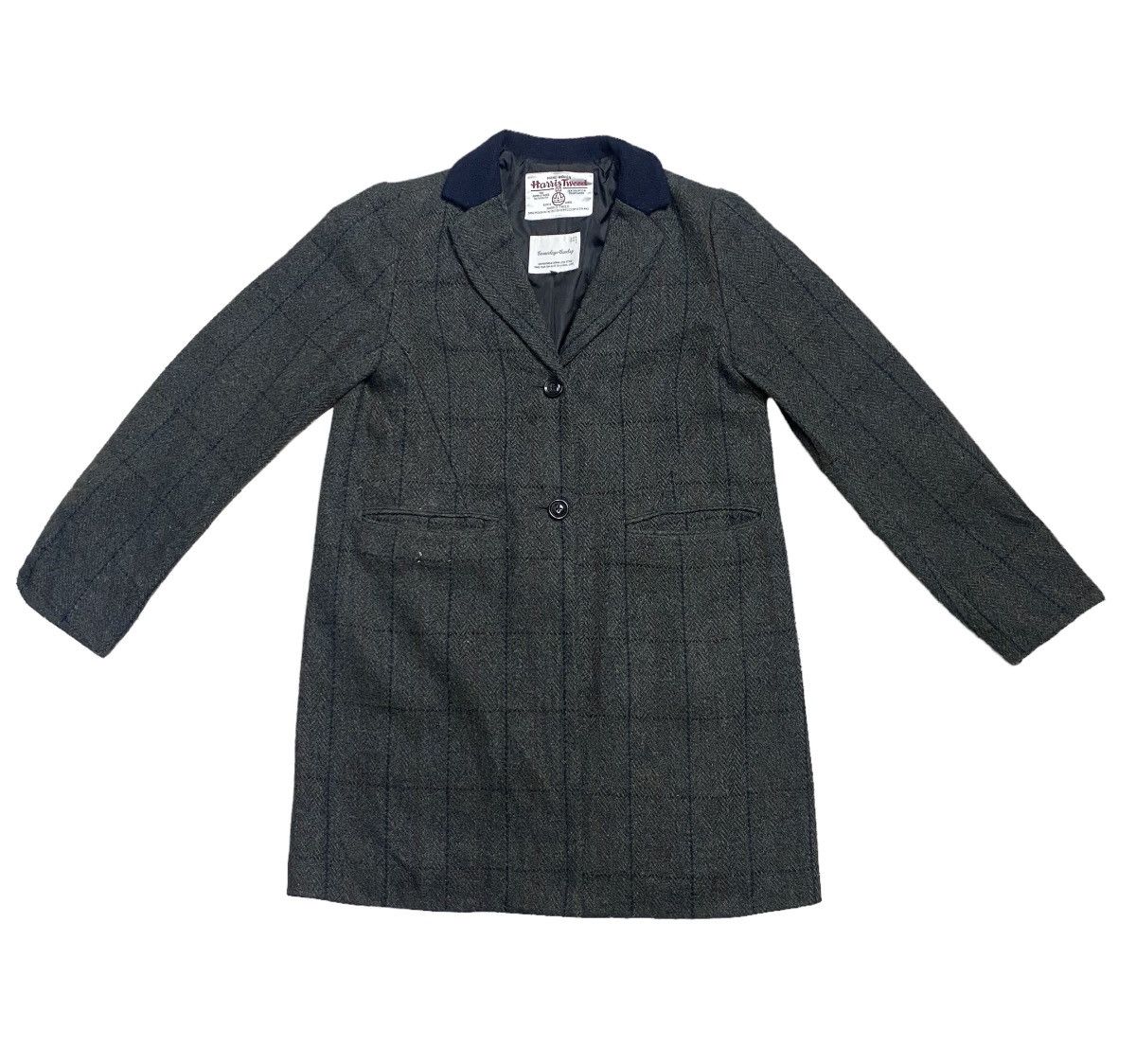Harris Tweed Harris Tweed C Sevenday Sinday tartan wool long jacket Size M / US 6-8 / IT 42-44 - 6 Thumbnail