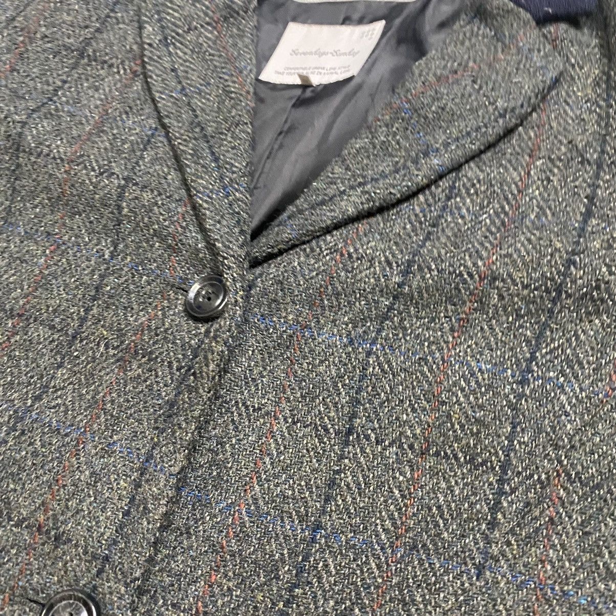 Harris Tweed Harris Tweed C Sevenday Sinday tartan wool long jacket Size M / US 6-8 / IT 42-44 - 10 Thumbnail