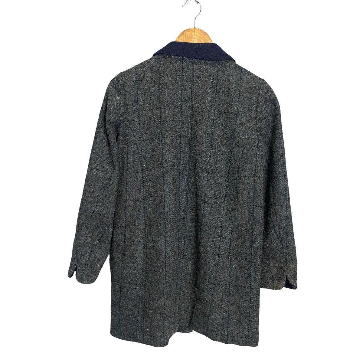 Harris Tweed Harris Tweed C Sevenday Sinday tartan wool long jacket Size M / US 6-8 / IT 42-44 - 3 Thumbnail