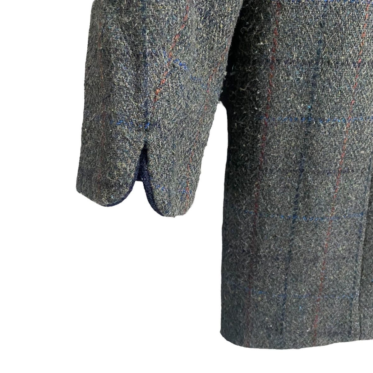 Harris Tweed Harris Tweed C Sevenday Sinday tartan wool long jacket Size M / US 6-8 / IT 42-44 - 9 Thumbnail