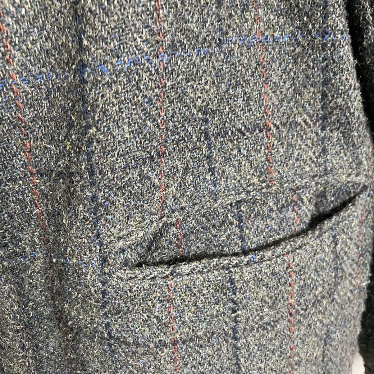 Harris Tweed Harris Tweed C Sevenday Sinday tartan wool long jacket Size M / US 6-8 / IT 42-44 - 12 Thumbnail