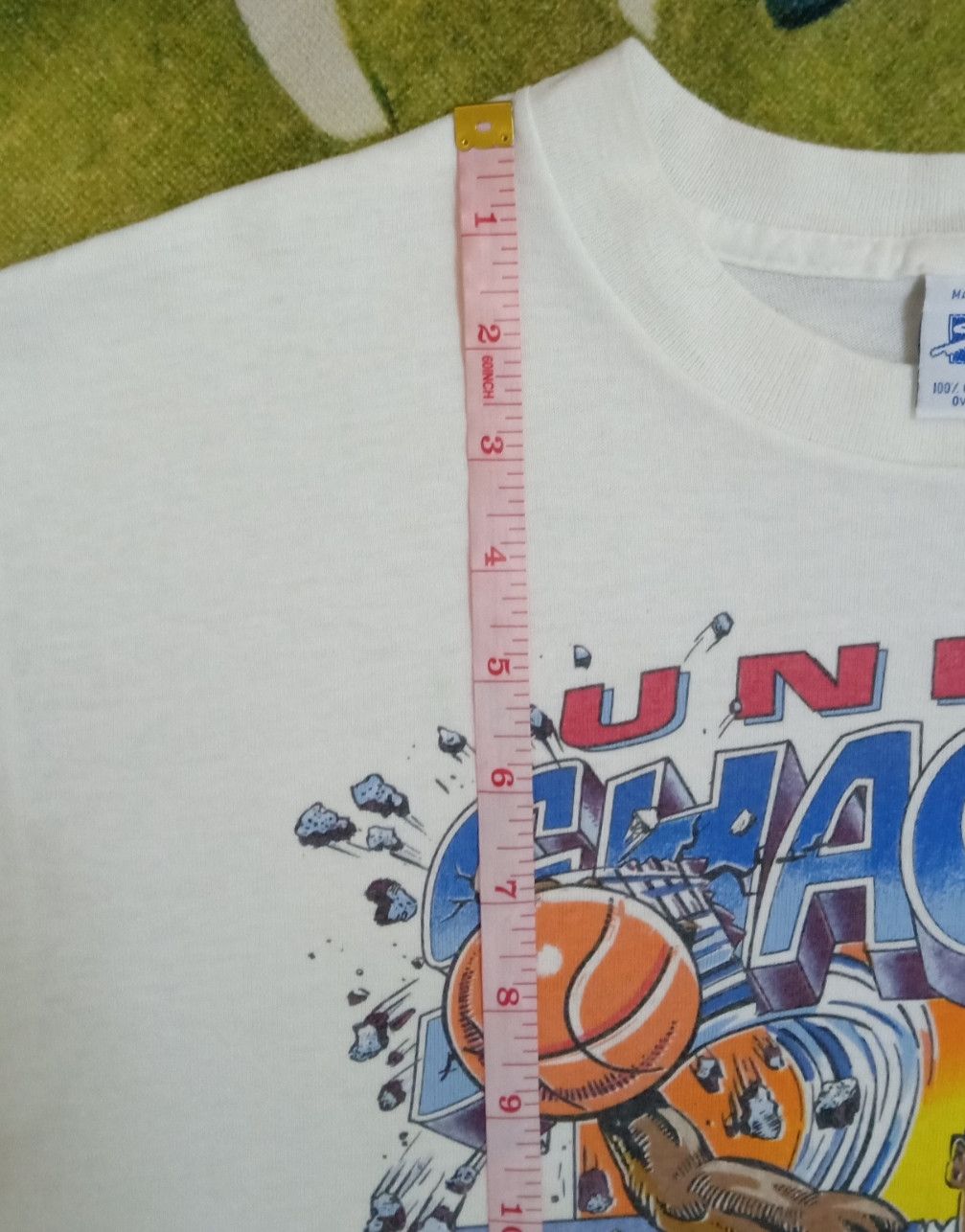 NBA × Salem Sportswear × Vintage Vintage 90s Shaquille O'Neal "Unreal" Orlando Magic T-shirt Size US XS / EU 42 / 0 - 19 Thumbnail