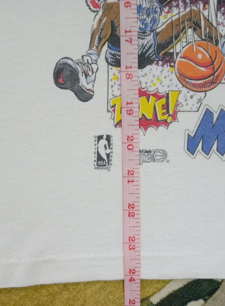 NBA × Salem Sportswear × Vintage Vintage 90s Shaquille O'Neal "Unreal" Orlando Magic T-shirt Size US XS / EU 42 / 0 - 20 Thumbnail