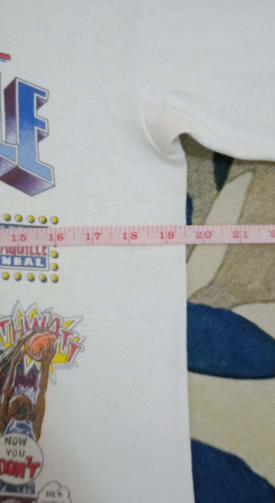 NBA × Salem Sportswear × Vintage Vintage 90s Shaquille O'Neal "Unreal" Orlando Magic T-shirt Size US XS / EU 42 / 0 - 18 Thumbnail