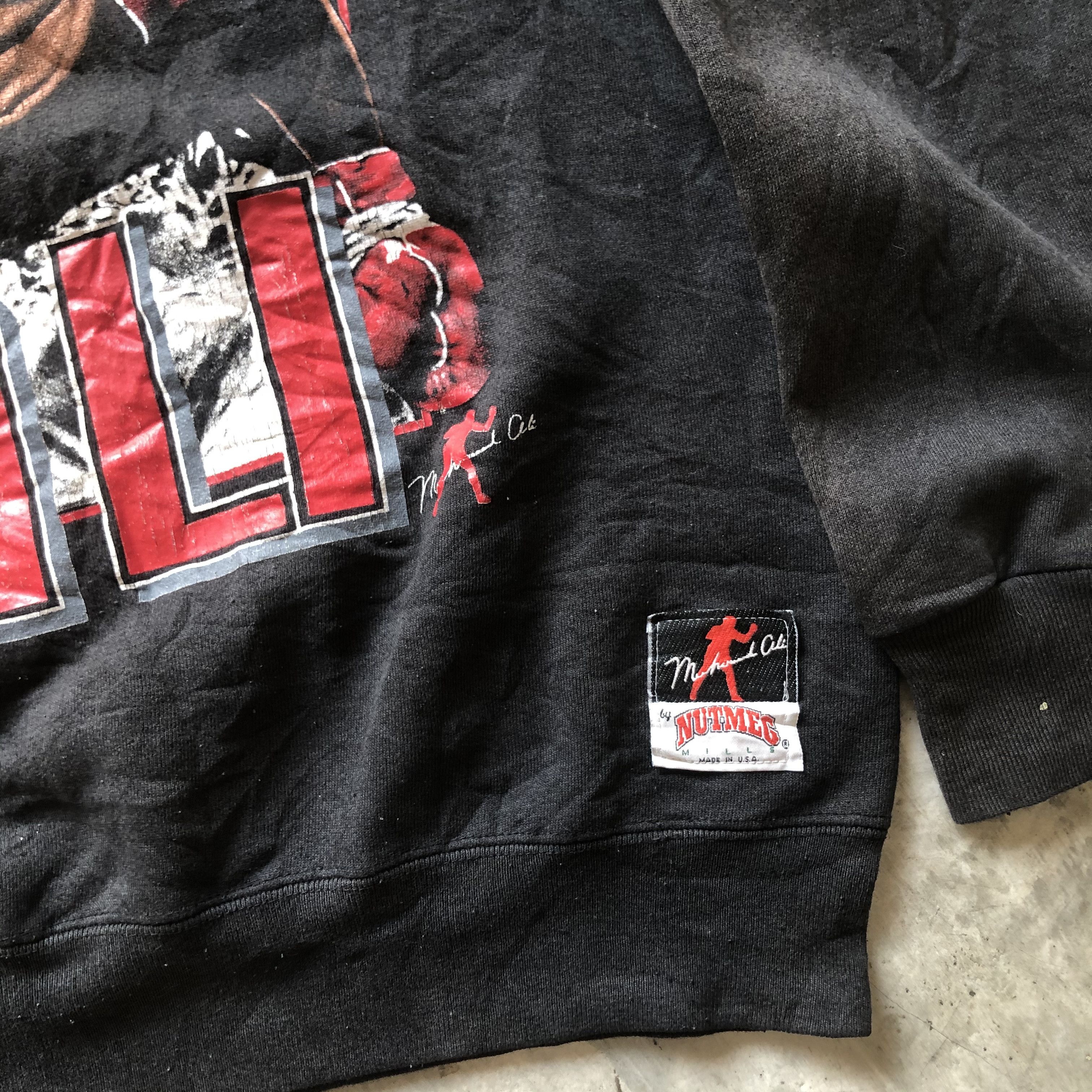Other Vintage Muhammad Ali sunfade Sweater 90's Size US L / EU 52-54 / 3 - 6 Thumbnail