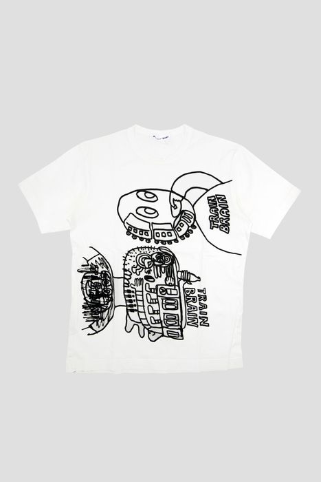 Comme des Garcons Shirt Noah Lyon Brain Train Tee | Grailed