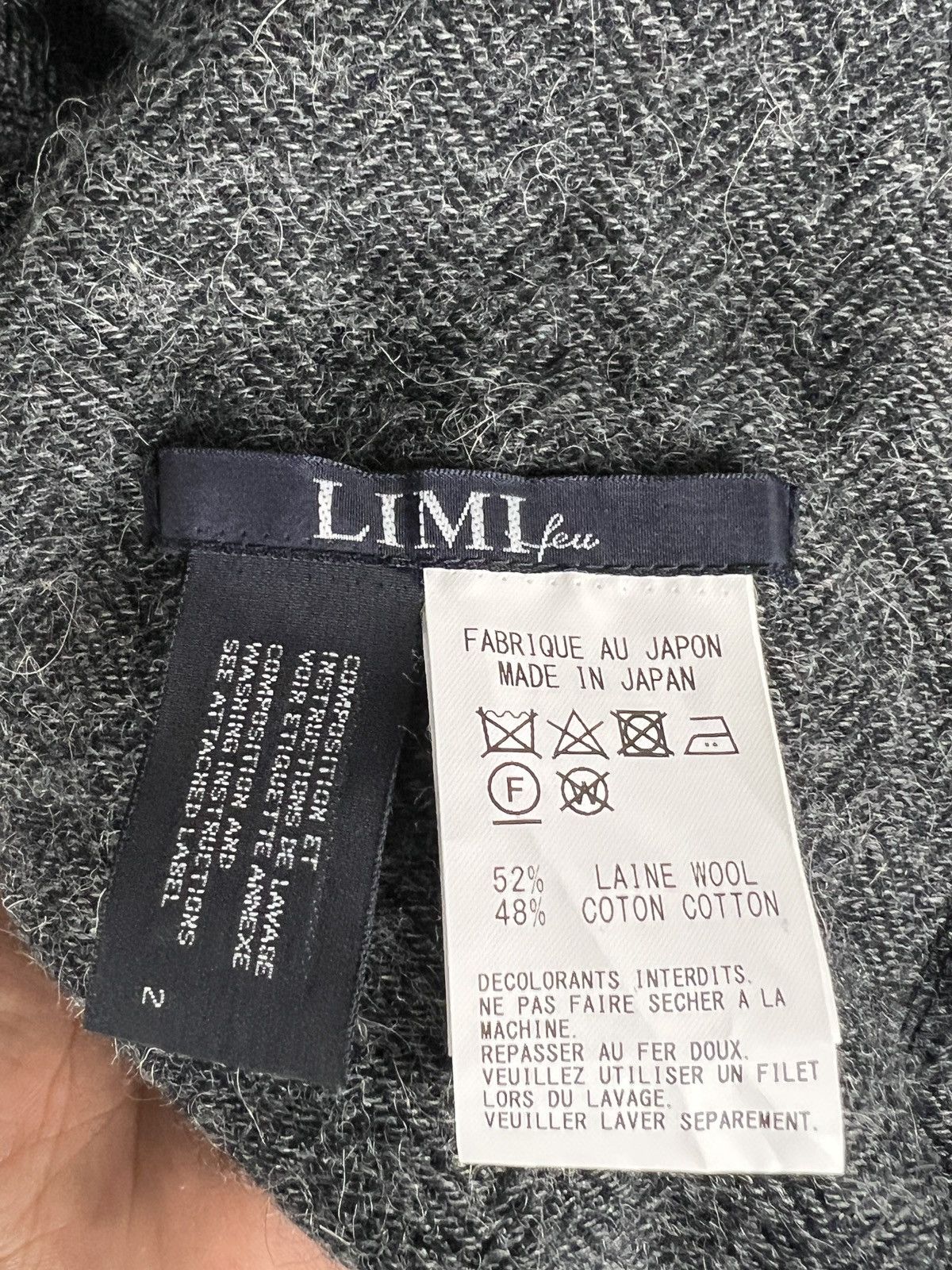 Limi Feu LIMI feu Yohji Yamamoto Asymmetric HBT Long Dress Size M / US 6-8 / IT 42-44 - 10 Thumbnail