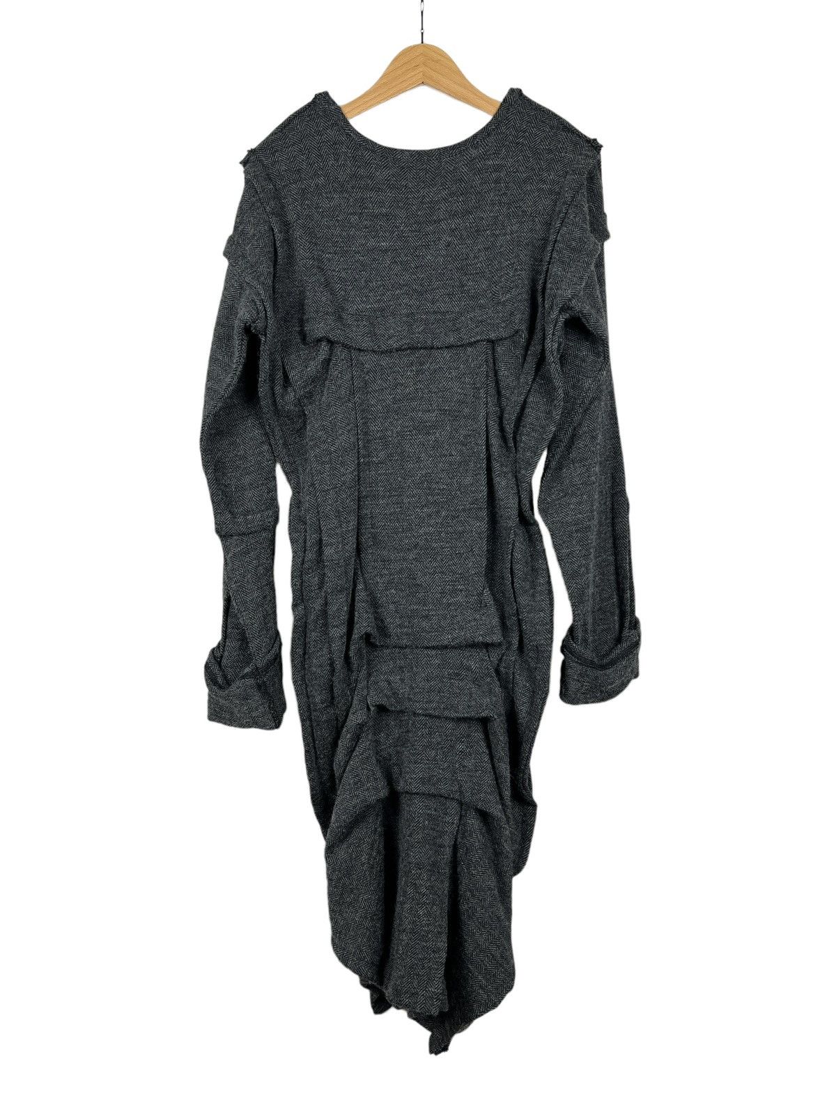 Limi Feu LIMI feu Yohji Yamamoto Asymmetric HBT Long Dress Size M / US 6-8 / IT 42-44 - 2 Thumbnail