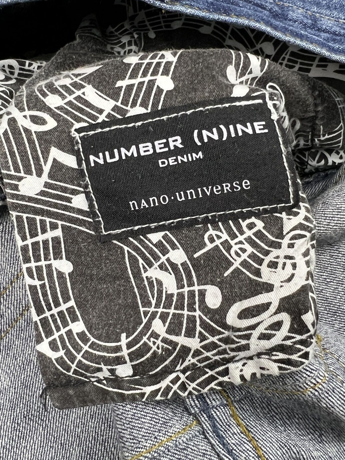 Number (N)ine Number (N)ine x Nano Universe Distress Denim Size US 32 / EU 48 - 15 Thumbnail