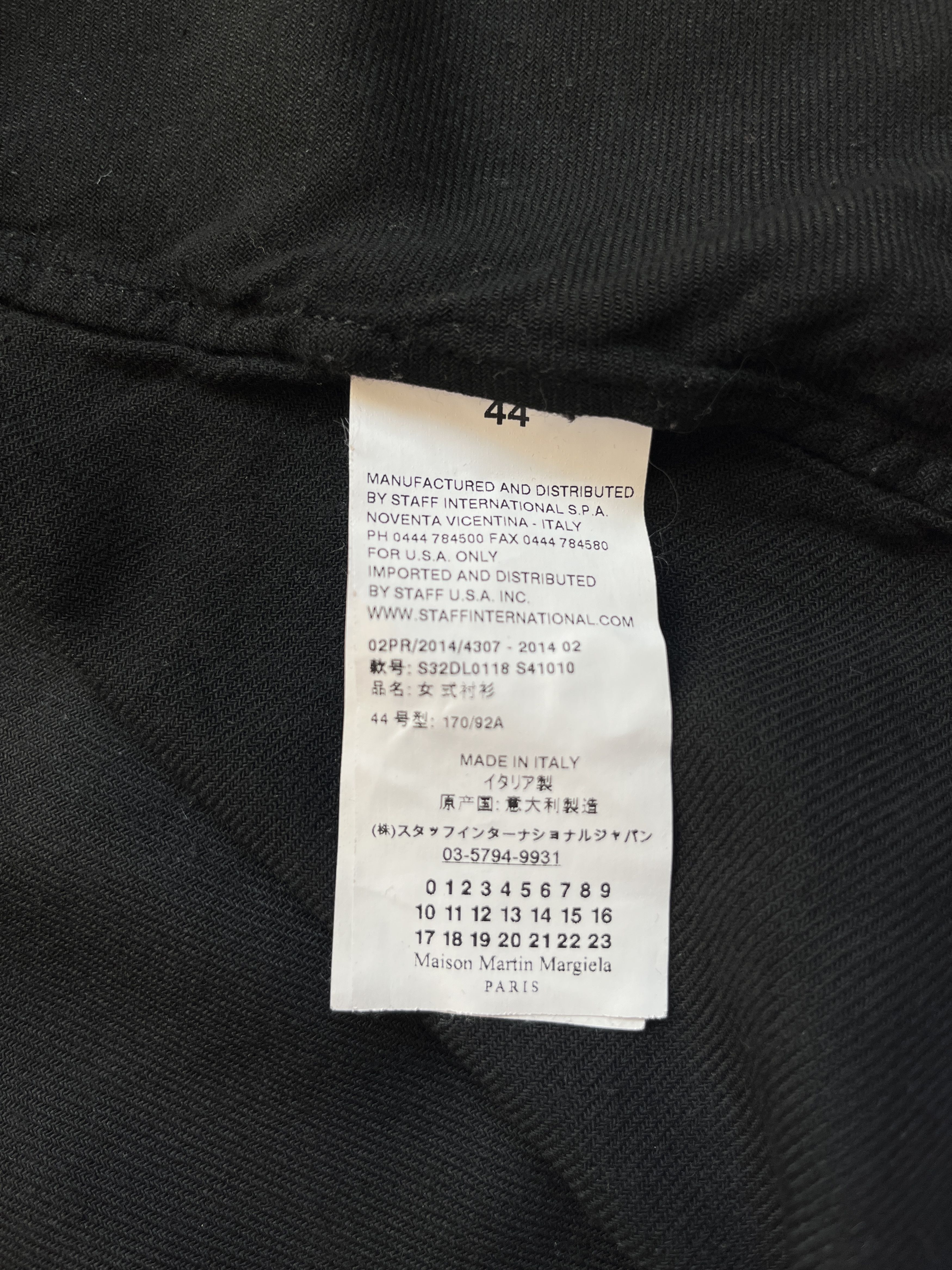 Maison Margiela ⚡️QUICK SALE⚡️2014 Maison Margiela 6 Button-up Blouse Top Size M / US 6-8 / IT 42-44 - 5 Thumbnail