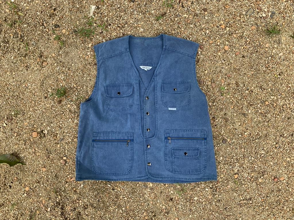 Japanese Brand × Vintage Vest Top GRT Japanese Style Size US L / EU 52-54 / 3 - 1 Thumbnail