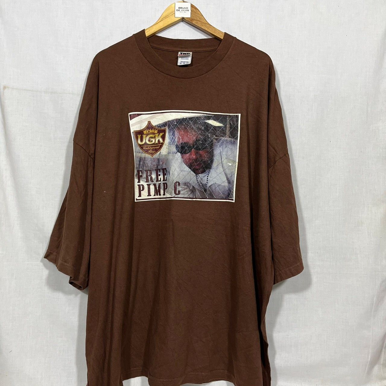 Vintage Free Pimp C UGK UnderGround Kingz Records size4XL