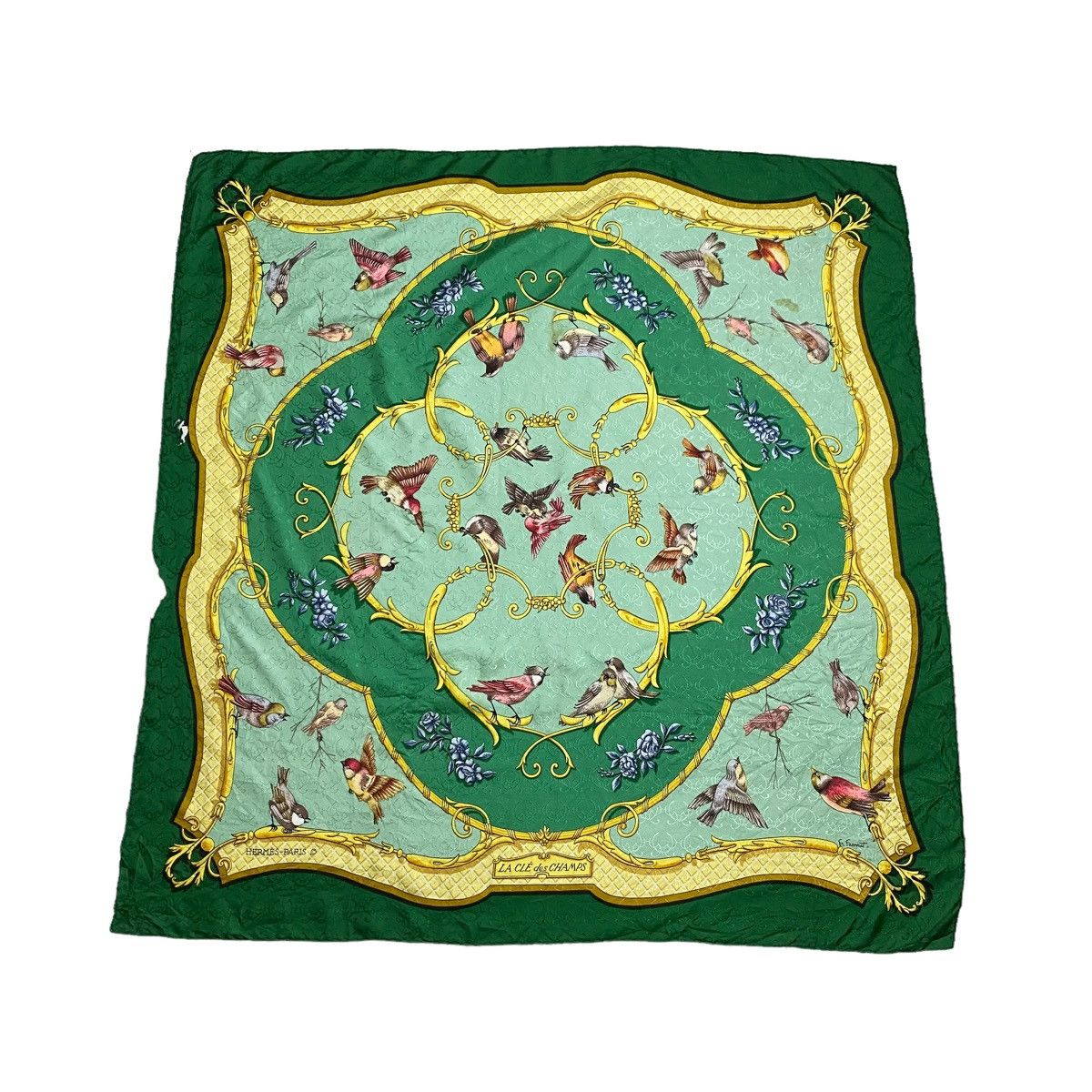Hermes Hermes vintage distressed scarves Size ONE SIZE - 5 Thumbnail