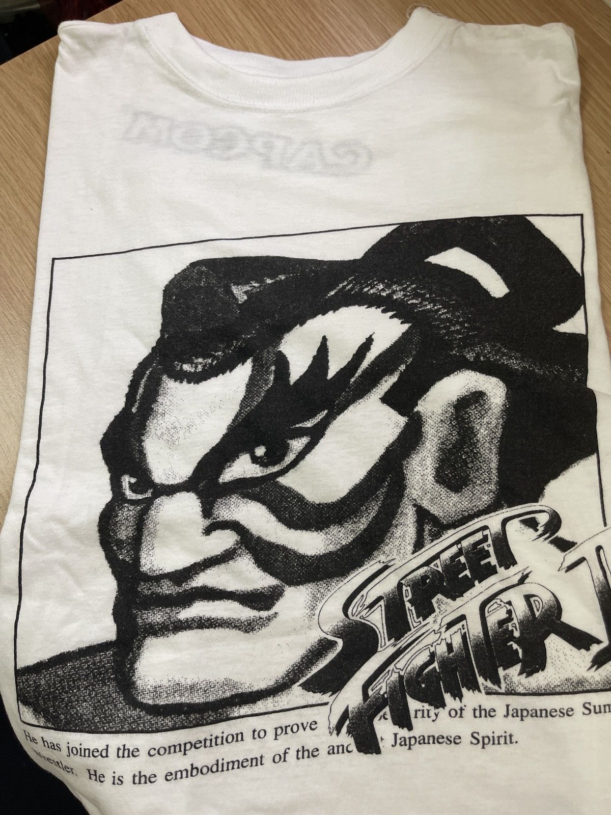 Vintage 1991 Honda Street Fighter II T-Shirt size M
