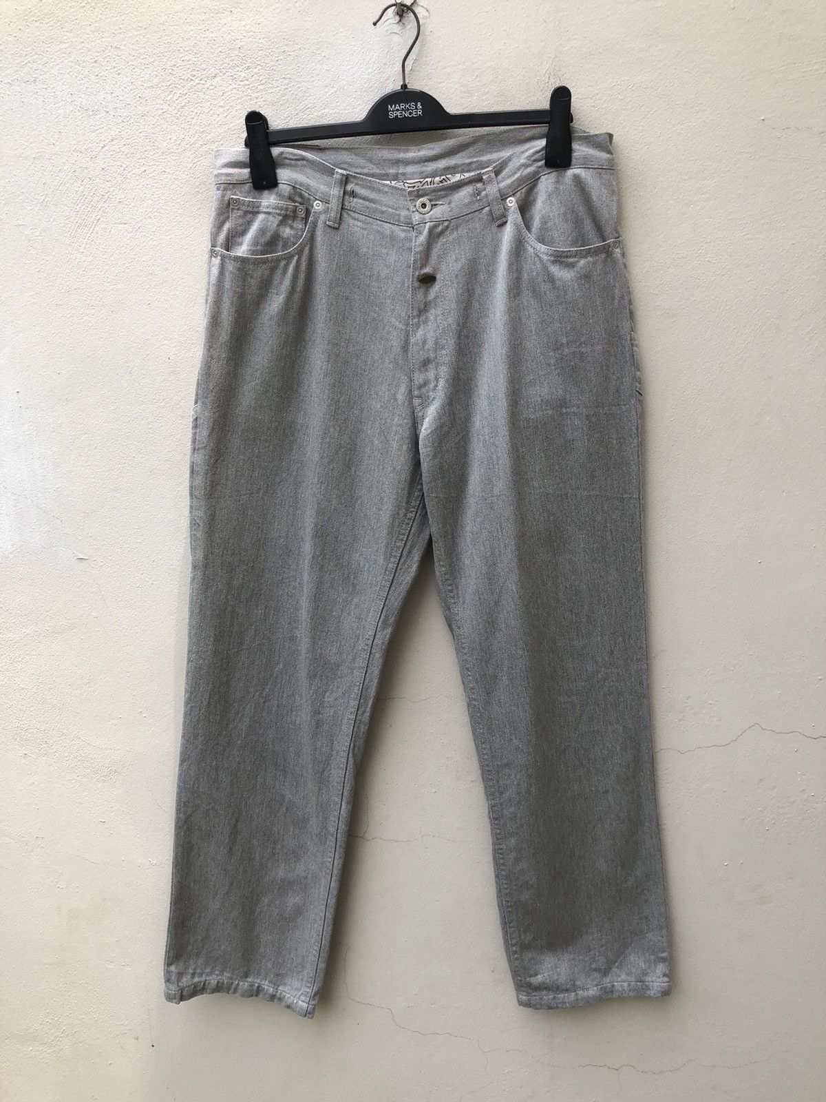 GOODENOUGH Madhectic Japan Extra Mad 8 Pocket Drawstring Waist Denim Size US 32 / EU 48 - 12 Thumbnail