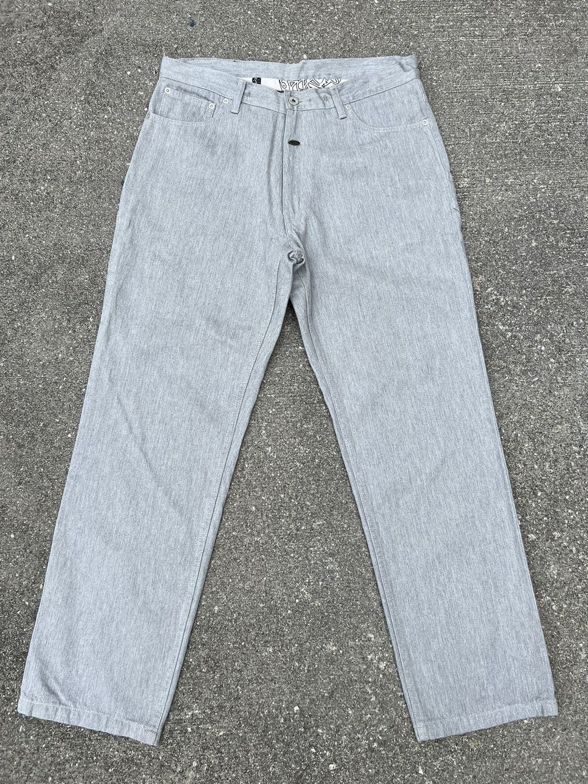 GOODENOUGH Madhectic Japan Extra Mad 8 Pocket Drawstring Waist Denim Size US 32 / EU 48 - 1 Thumbnail