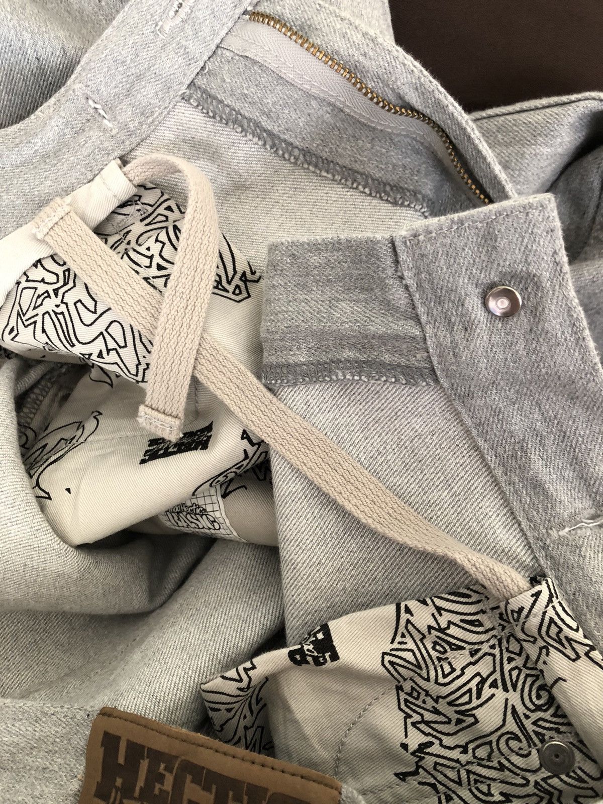GOODENOUGH Madhectic Japan Extra Mad 8 Pocket Drawstring Waist Denim Size US 32 / EU 48 - 19 Thumbnail