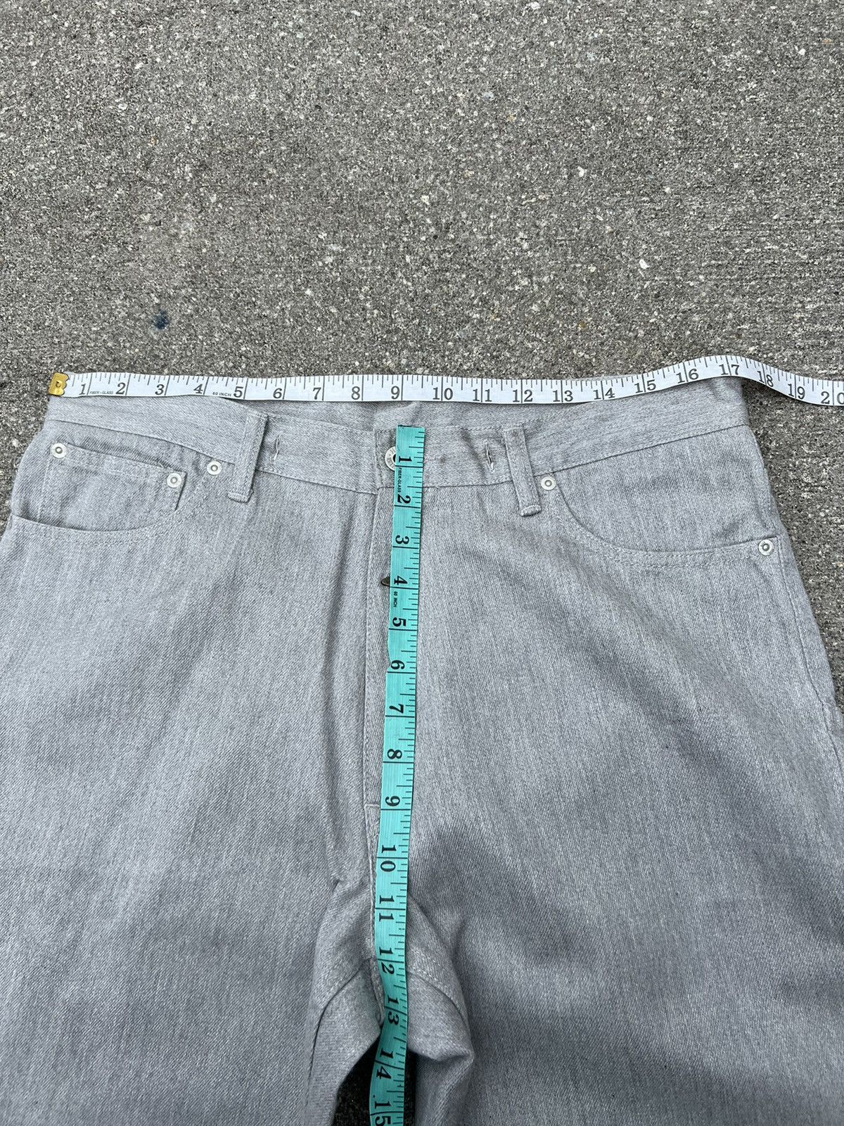 GOODENOUGH Madhectic Japan Extra Mad 8 Pocket Drawstring Waist Denim Size US 32 / EU 48 - 2 Thumbnail