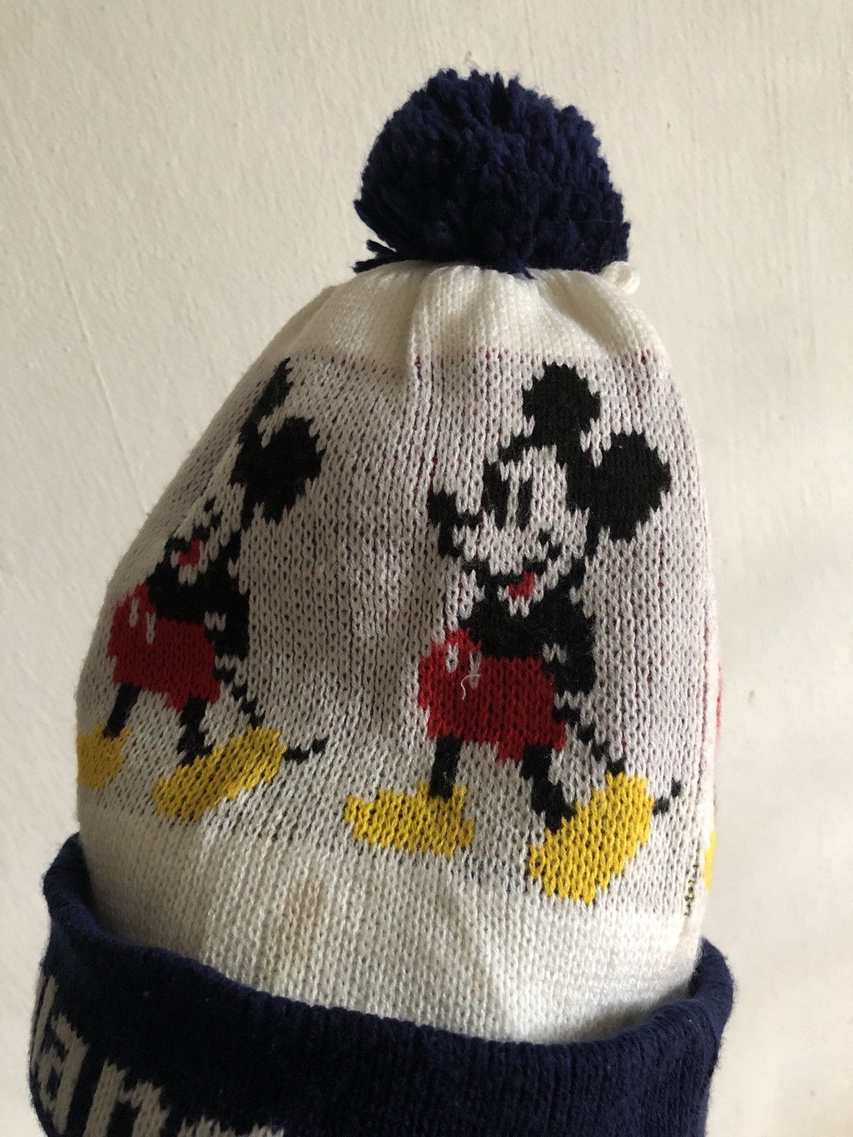 Disney × Japanese Brand × Mickey Mouse TOKYO DISNEYLAND MICKEY MOUSE BEANIE SNOW CAP HAT Size ONE SIZE - 6 Thumbnail